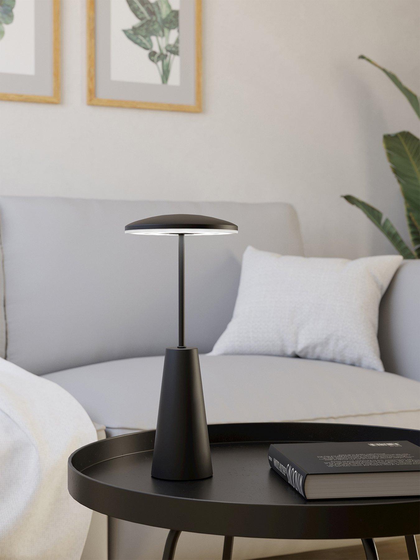 Eglo Piccola Black LED Touch Table Light