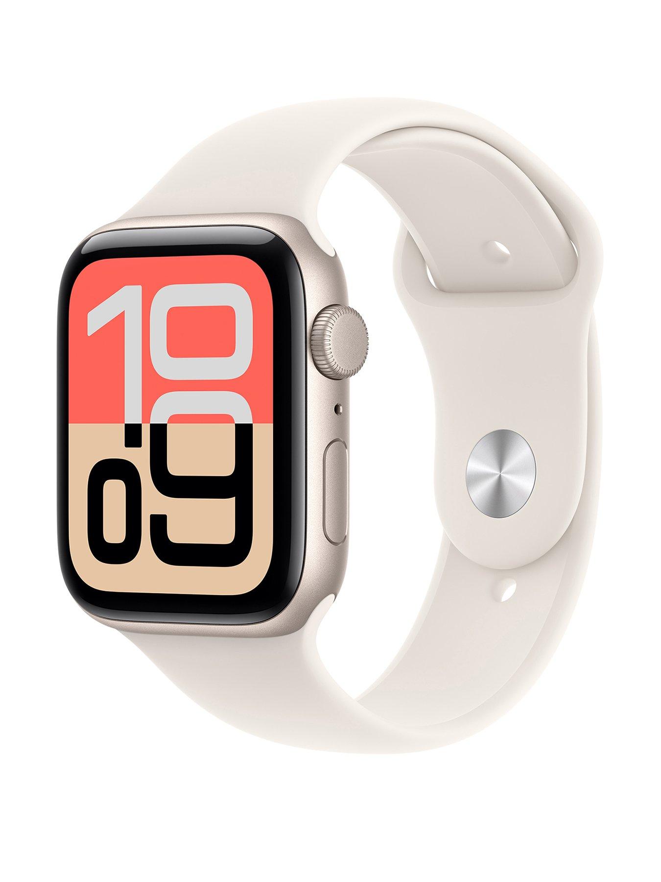 Image 1 of 7 of Apple Watch SE 3 (GPS, 2025)&nbsp;44mm&nbsp;Aluminium Case with&nbsp;Sport Band