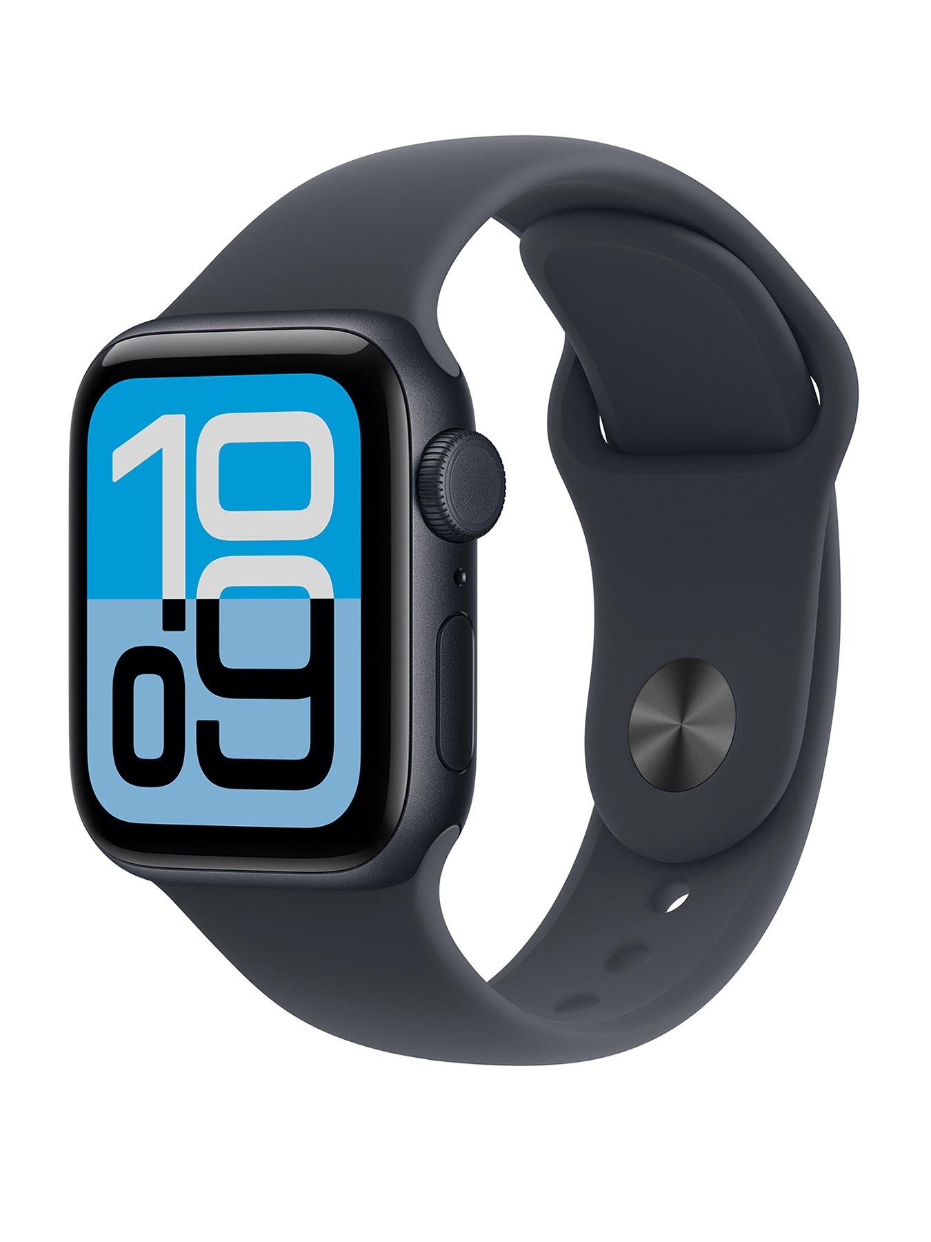 Apple Watch SE 3 (GPS, 2025) 40mm Midnight Aluminium Case with