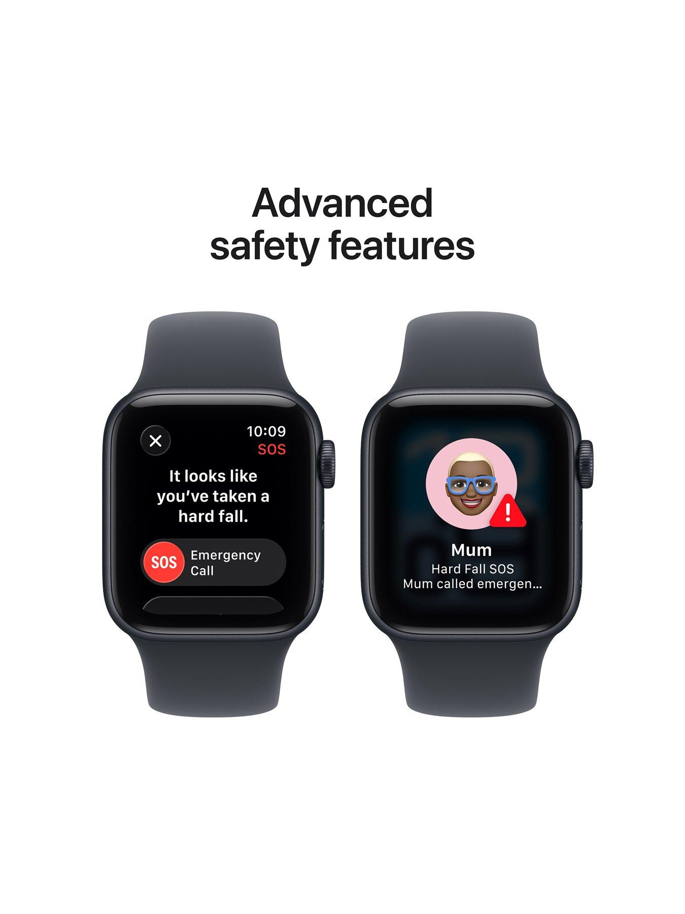Apple Watch SE 3 (GPS + Cellular, 2025) 40mm Midnight Aluminium