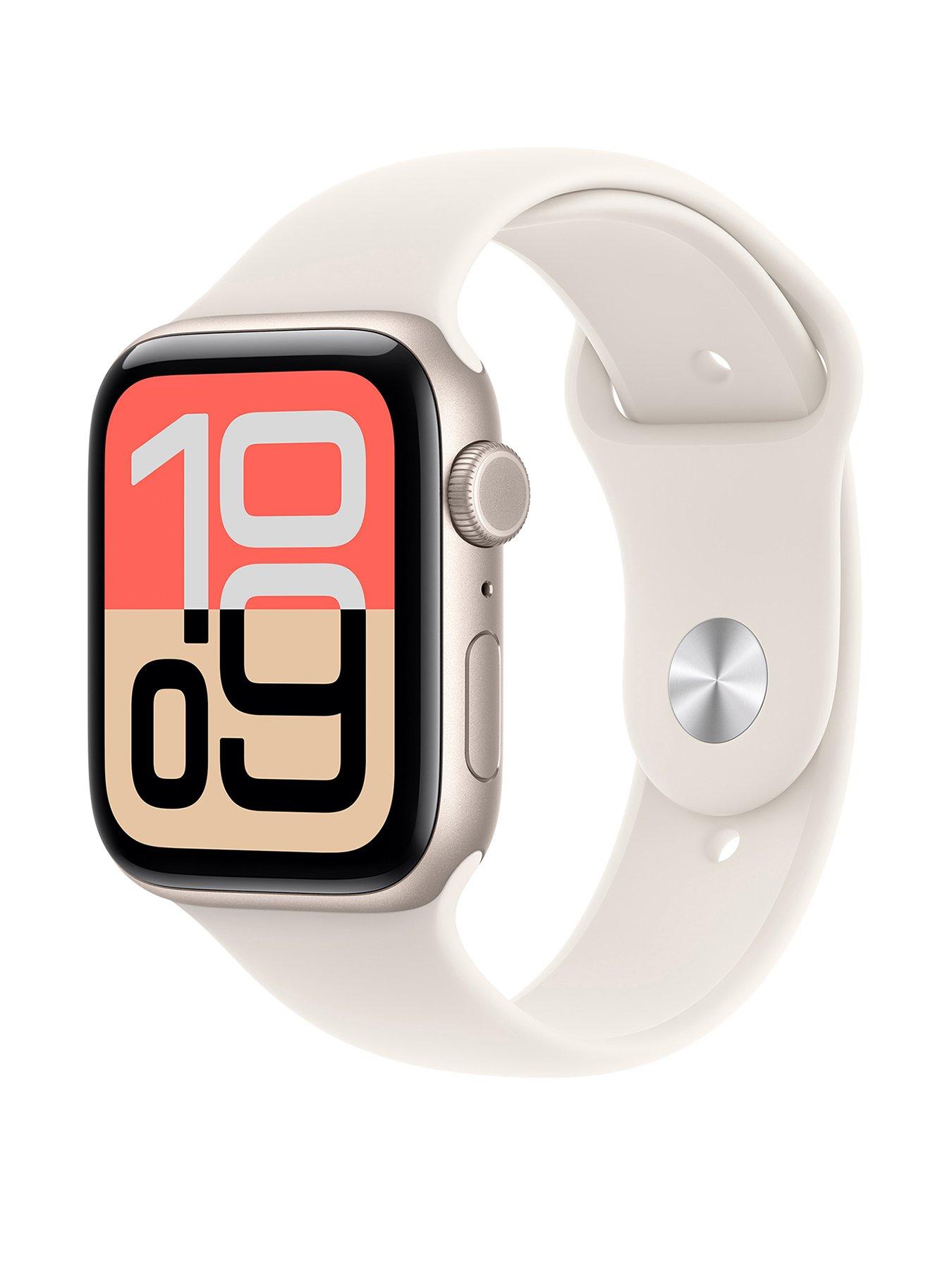 Image 1 of 7 of Apple Watch SE 3 (GPS + Cellular, 2025) 44mm&nbsp;Aluminium Case with&nbsp;Sport Band