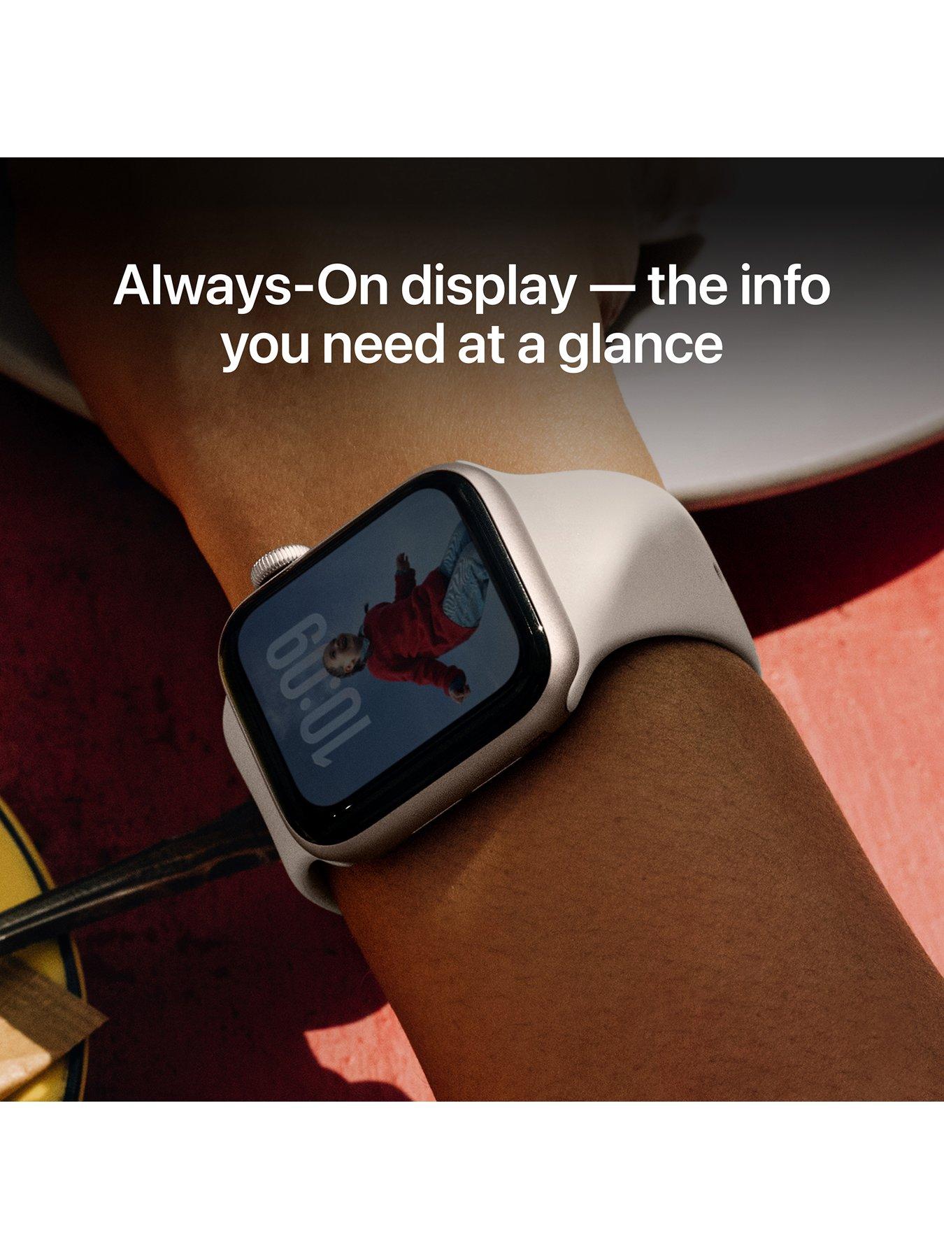 Image 4 of 7 of Apple Watch SE 3 (GPS + Cellular, 2025) 44mm&nbsp;Aluminium Case with&nbsp;Sport Band