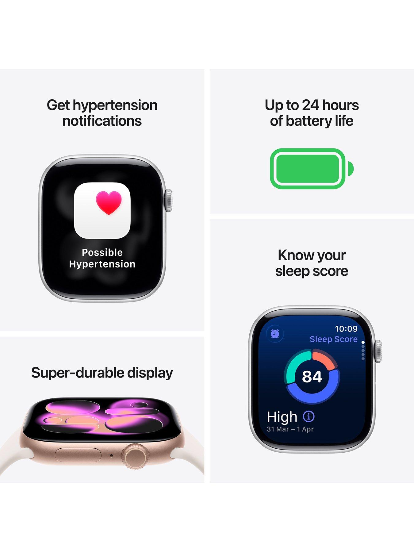 Image 2 of 8 of Apple Watch Series 11 (GPS) 42mm Aluminium Case with&nbsp;Sport Band