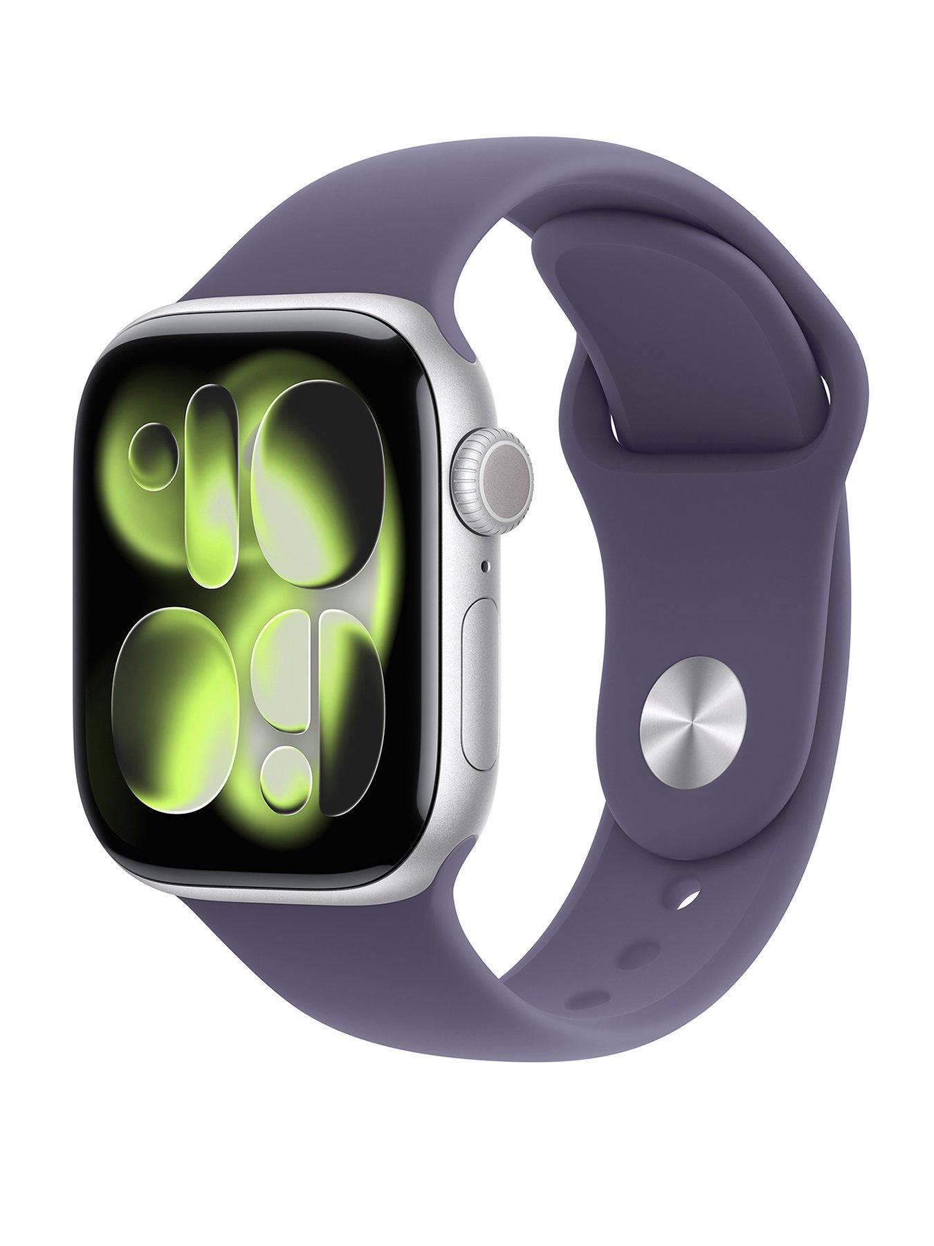 Apple Watch Series 10 (GPS), Jet Black Aluminium Case with Black