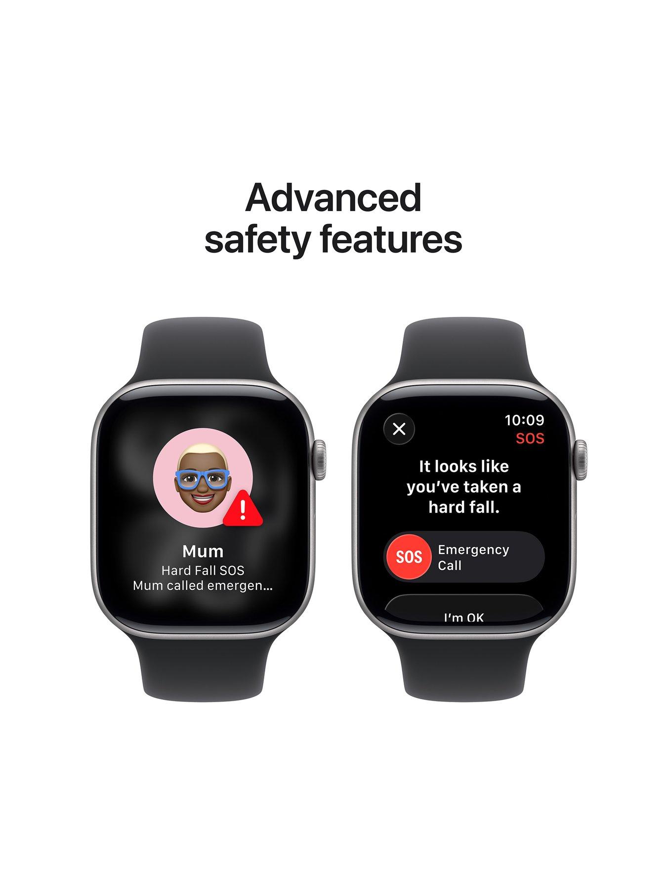 Image 5 of 8 of Apple Watch Series 11 (GPS)&nbsp;46mm&nbsp;Aluminium Case with&nbsp;Sport Band