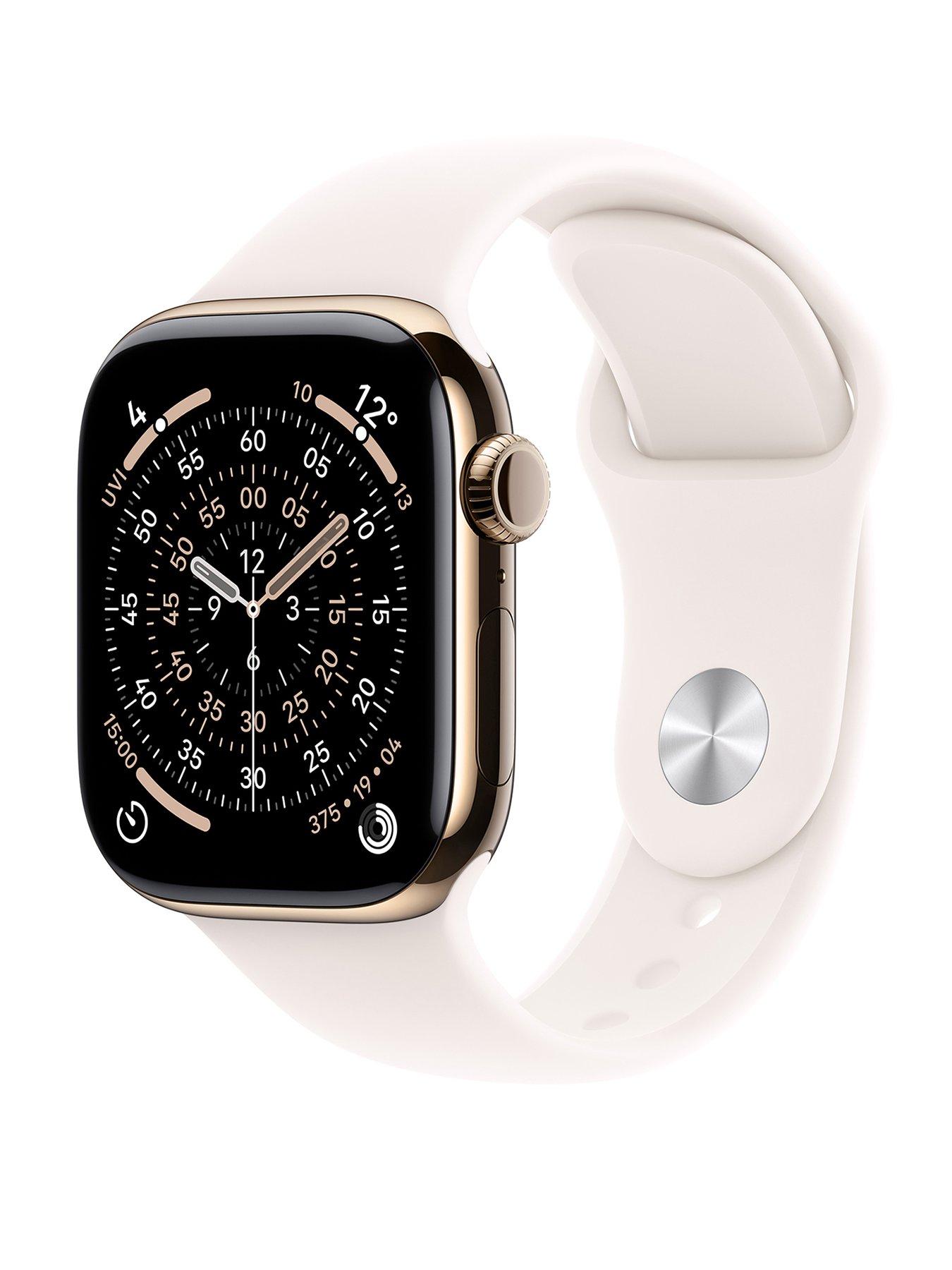 Image 1 of 8 of Apple Watch Series 11 (GPS + Cellular) 42mm Titanium Case with Sport Band