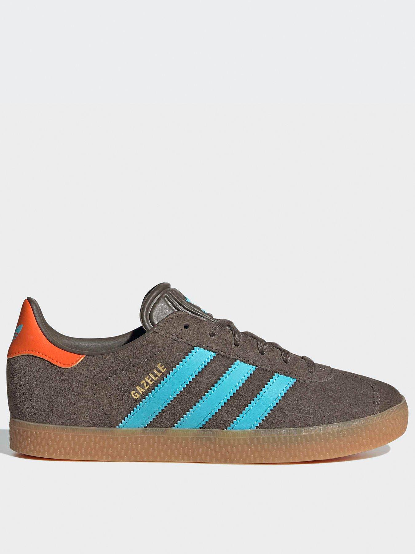 adidas Originals Junior Gazelle Trainers - Brown