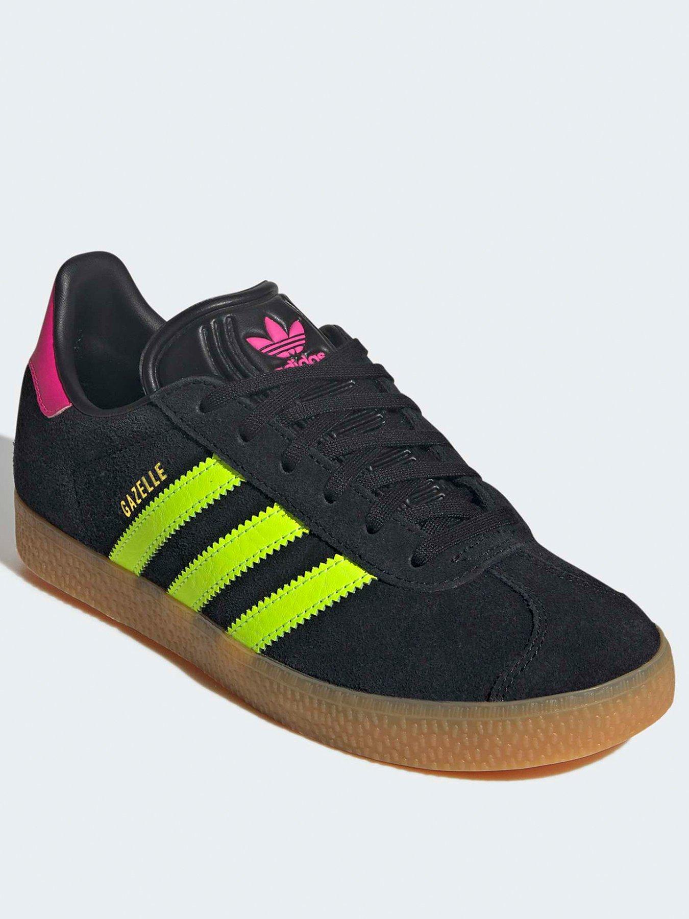 adidas Originals Junior Gazelle Trainers - Black | Very
