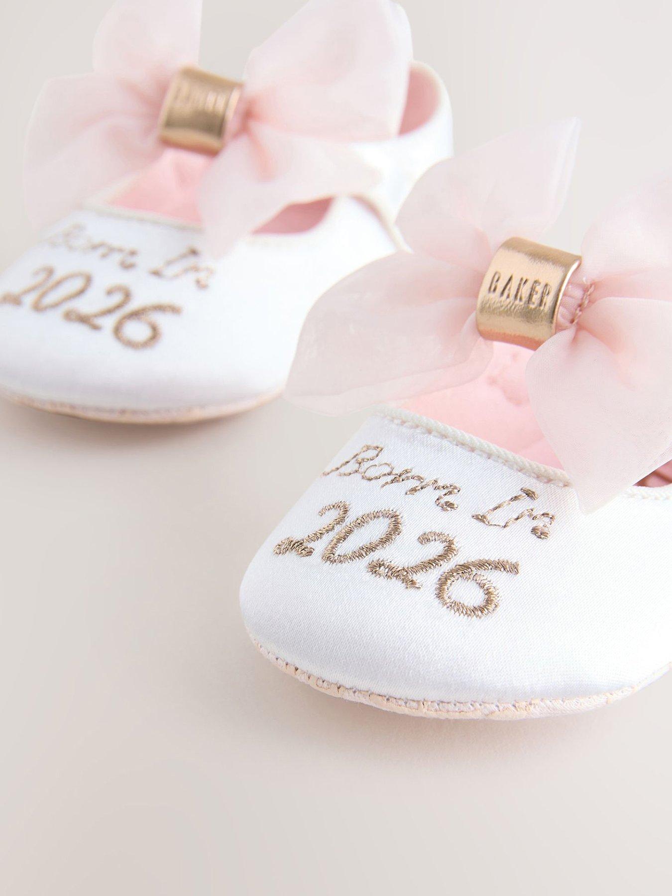 Ted Baker Baby Girls Born In 2026 Mary Jane Shoes Light Cream Very