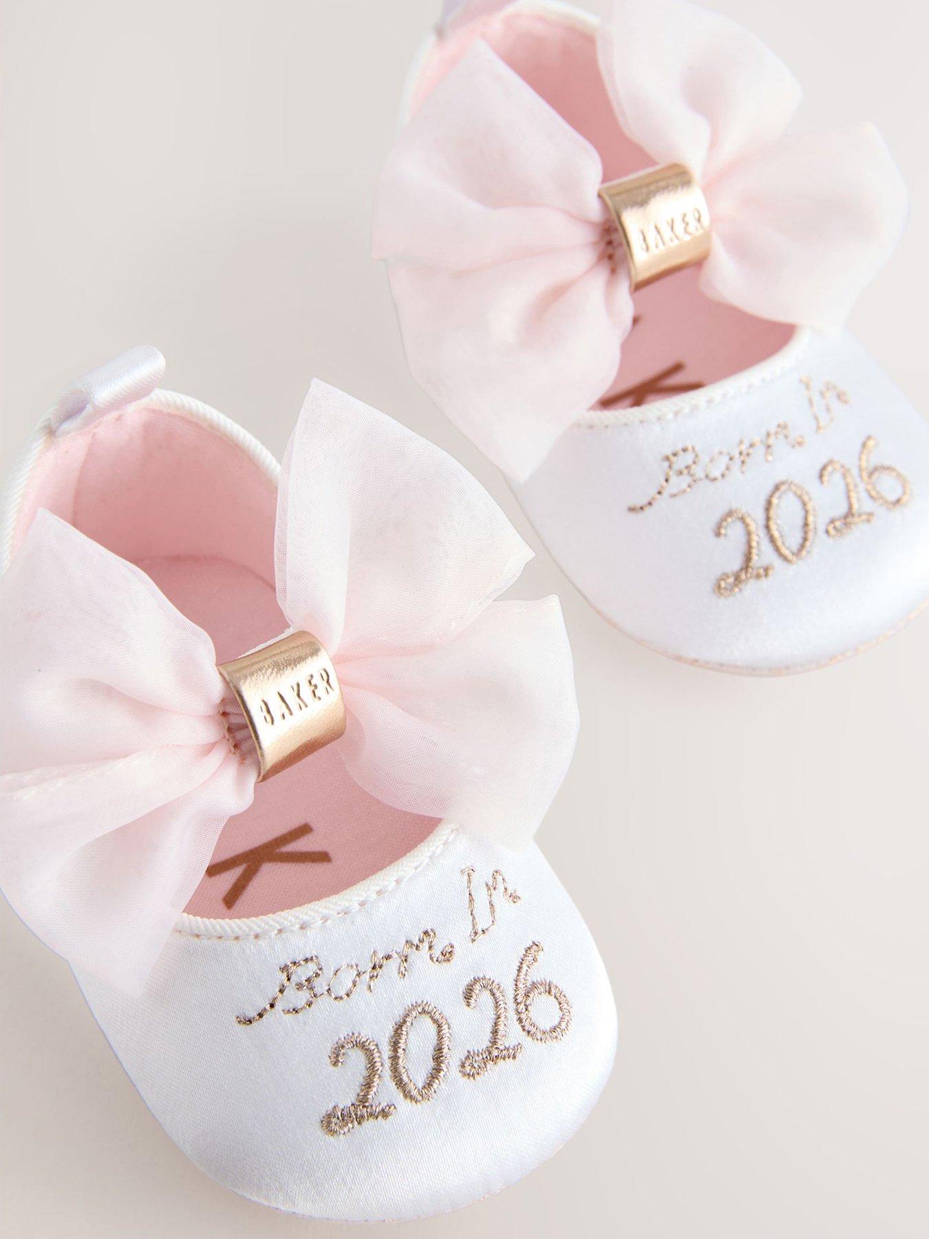 Ted Baker Baby Girls Born In 2026 Mary Jane Shoes Light Cream Very