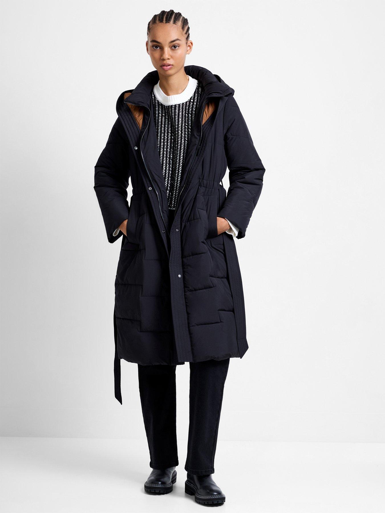 french-connection-longline-high-neck-padded-belted-puffer-coat-natural