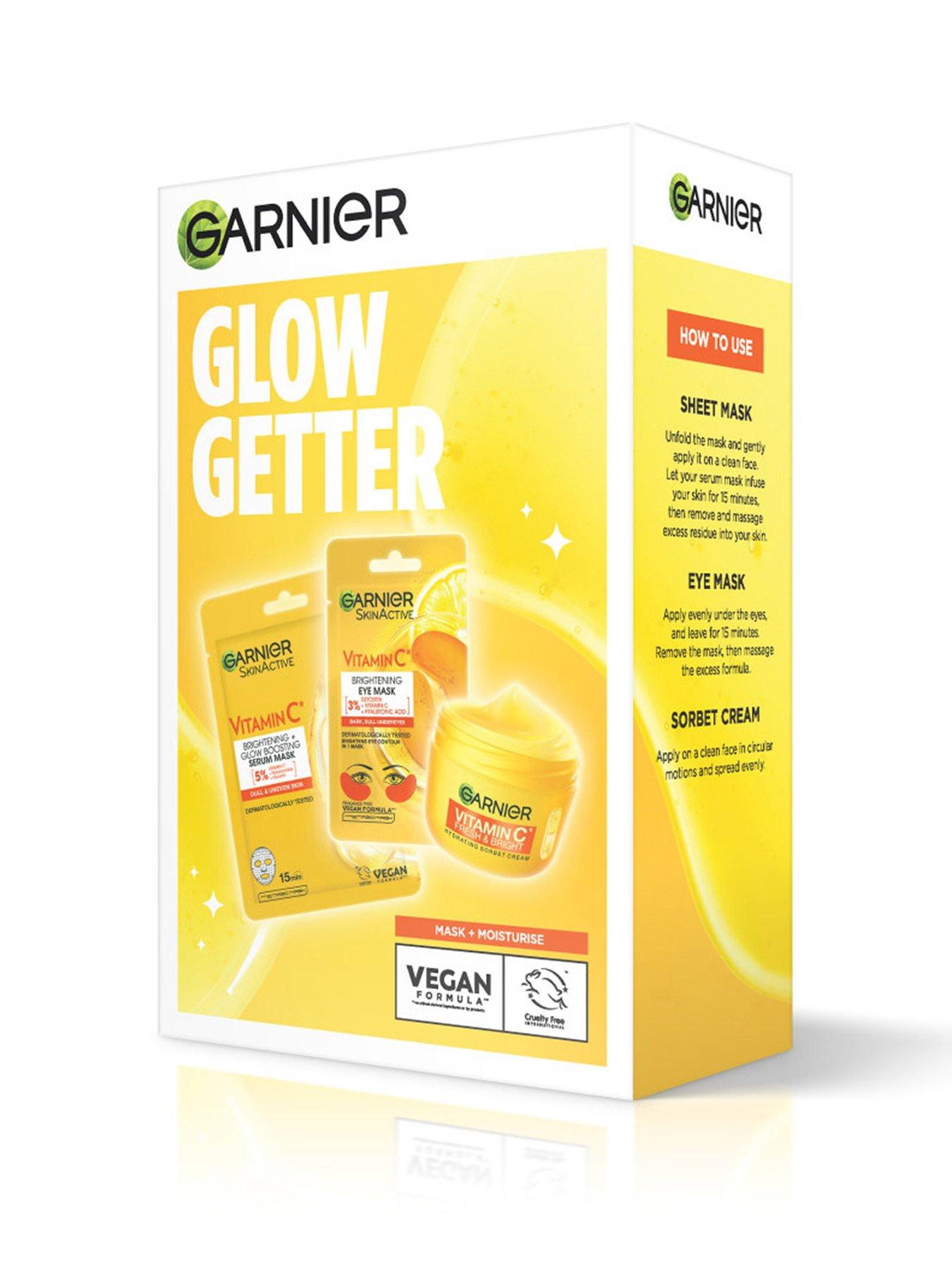 Image 1 of 6 of Garnier Glow Getter Gift Set