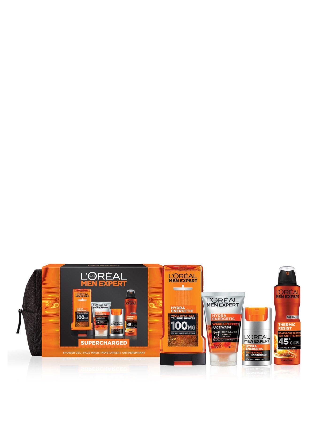 L'Oreal Paris Men Expert Fully Charged Washbag Gift Set