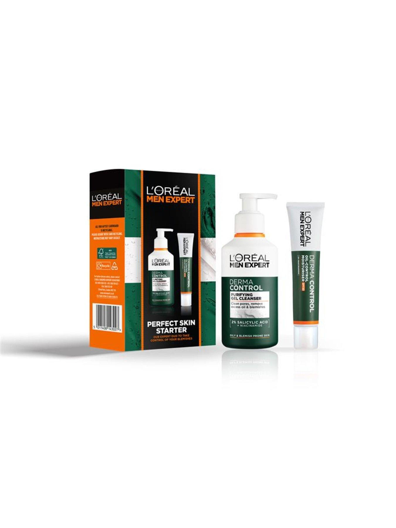 Image 3 of 4 of L'Oreal Paris Men Expert Derma Control Gift Set For Him, Anti-blemish duo for problem and oily skin, Gift Set