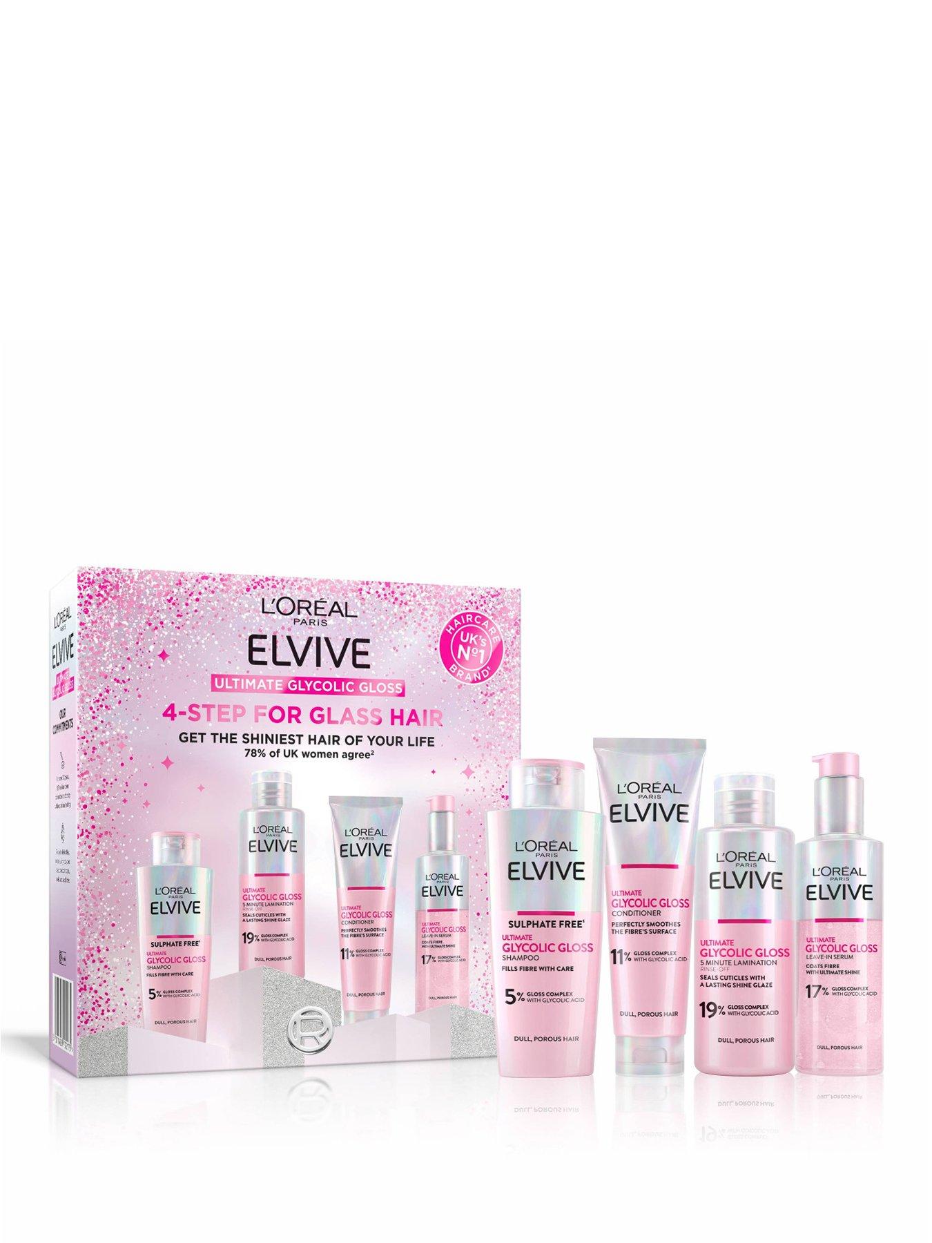 L'oréal Paris Women's Multicolor Elvive At-Home Glossing Hair Care Gift Set - Image 7