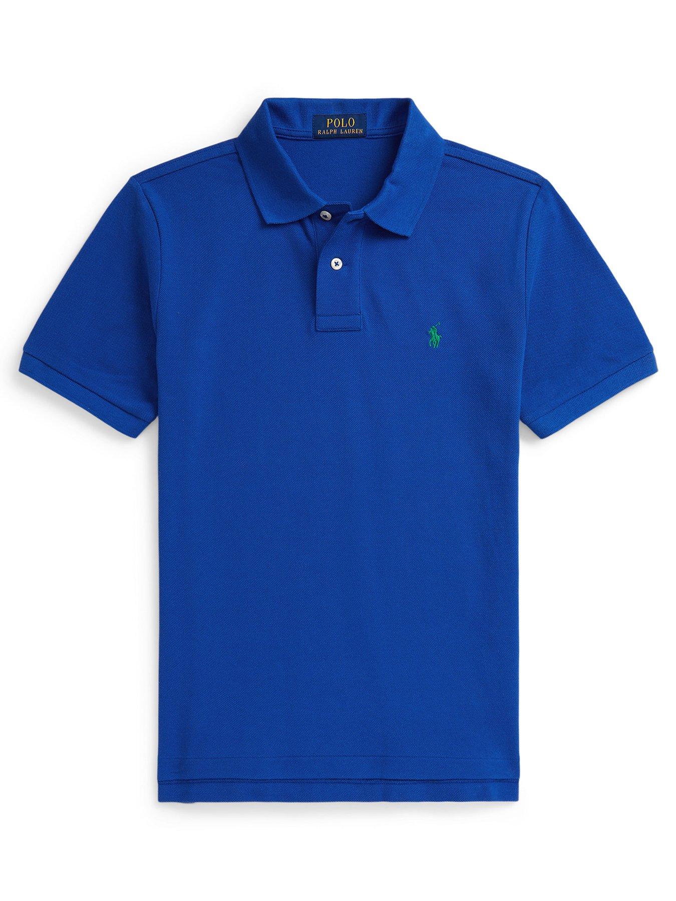 Polo Ralph Lauren Boys Short Sleeve Shirt - Blue