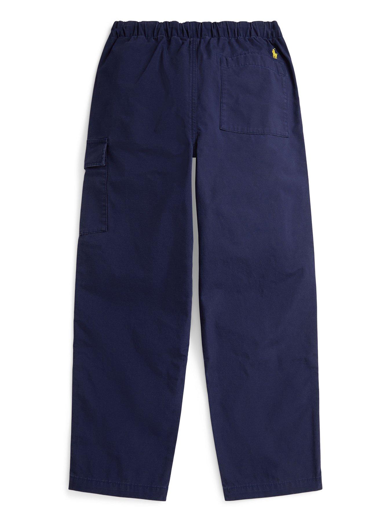 Image 2 of 3 of Polo Ralph Lauren Boys Cargo Trouser - Navy