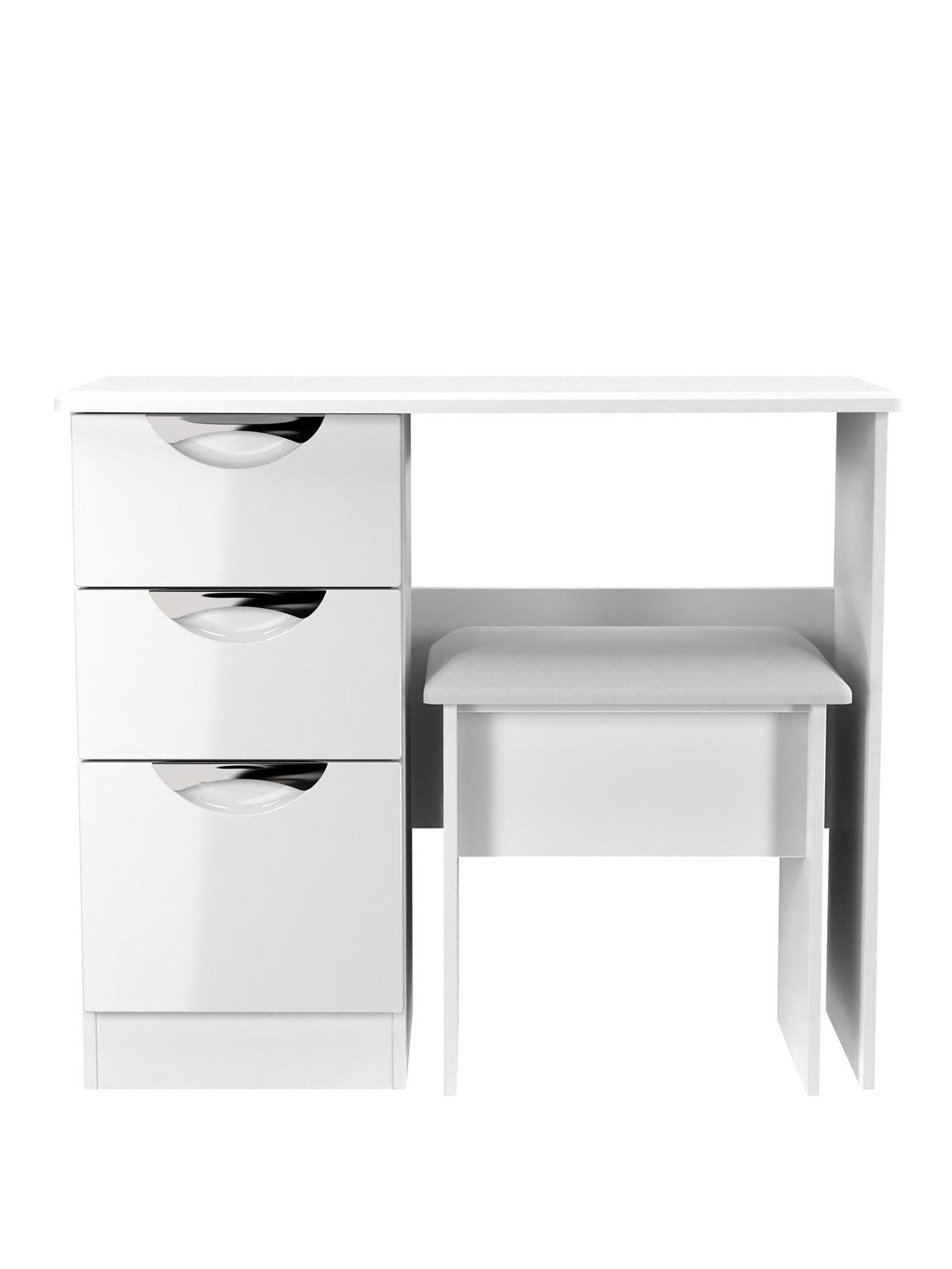 Image 2 of 6 of SWIFT Ella Ready Assembled&nbsp;Kids Dressing Table &amp; Stool Set