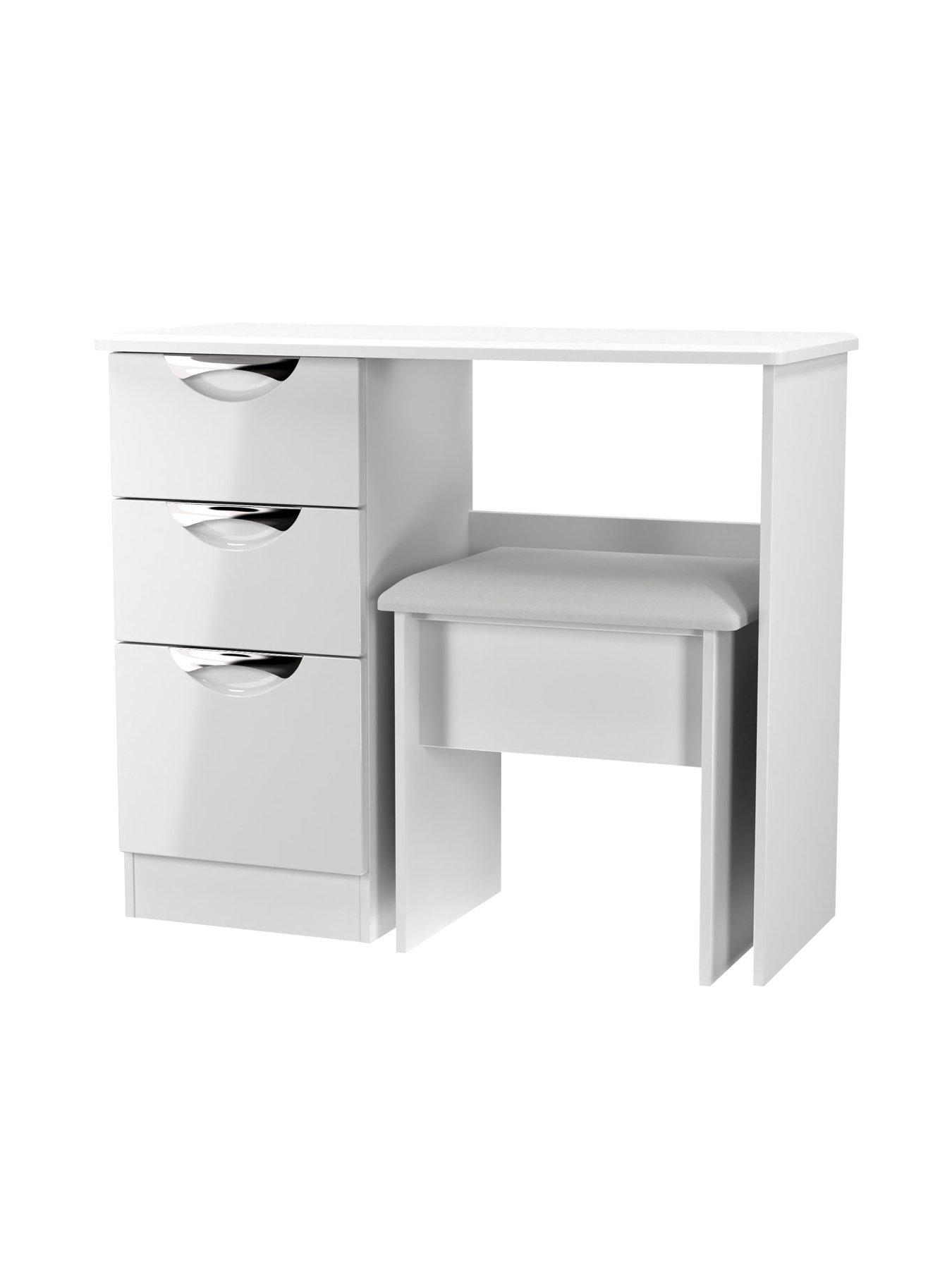 Image 3 of 6 of SWIFT Ella Ready Assembled&nbsp;Kids Dressing Table &amp; Stool Set