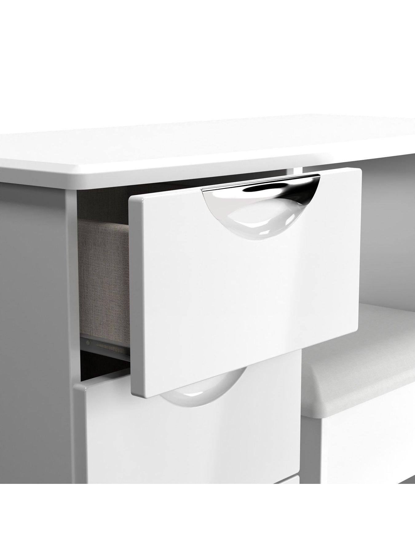 Image 5 of 6 of SWIFT Ella Ready Assembled&nbsp;Kids Dressing Table &amp; Stool Set