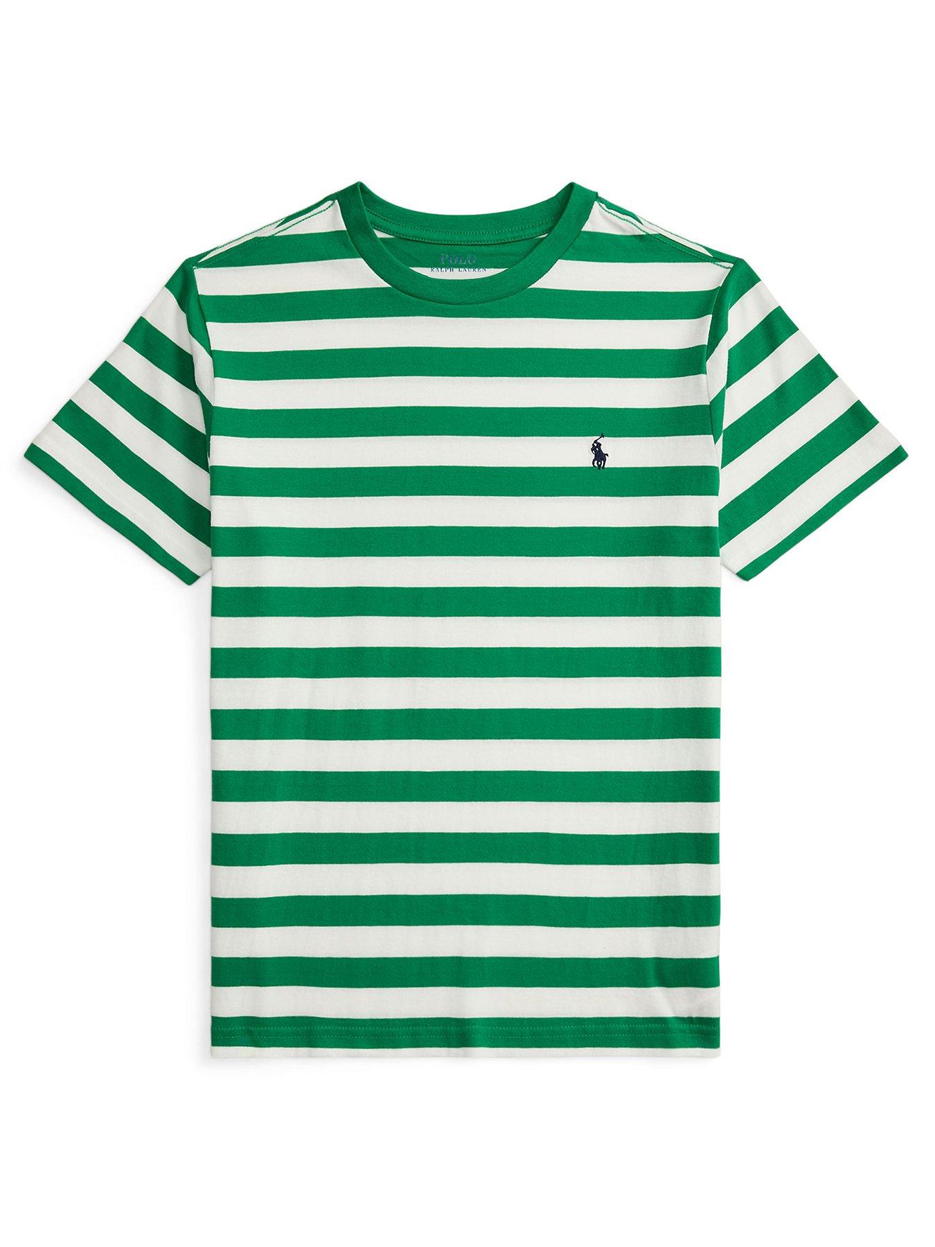 Polo Ralph Lauren Boys Short Sleeve Stripe T-Shirt - Multi