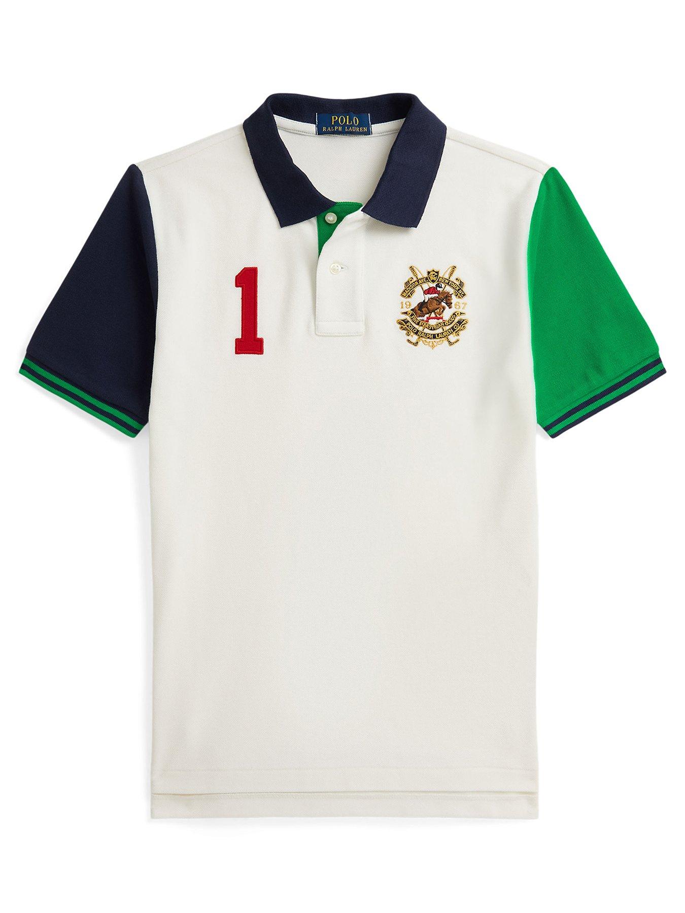 Polo Ralph Lauren Boys Short Sleeve Badge Shirt - Multi