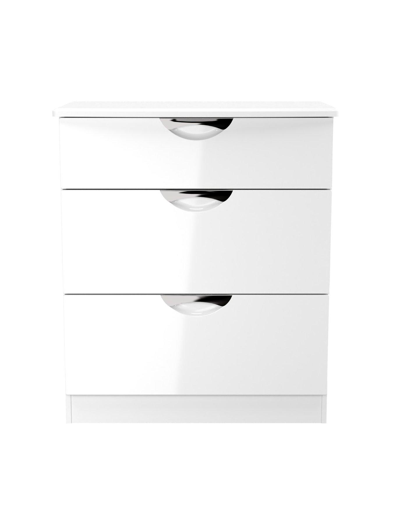 Image 5 of 7 of SWIFT Ella Ready Assembled&nbsp;Kids Bedroom Package - Wardrobe, Bedside Table &amp; 4 Drawer Chest