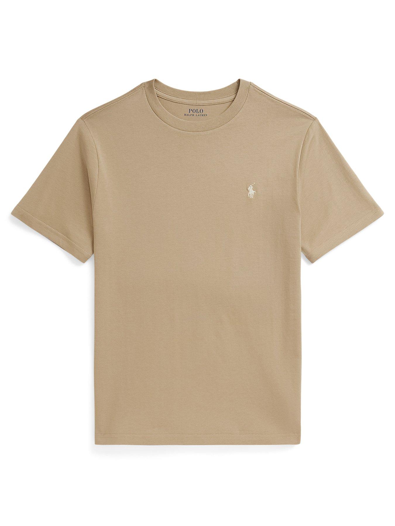 Polo Ralph Lauren Boys Short Sleeve T-Shirt - Beige