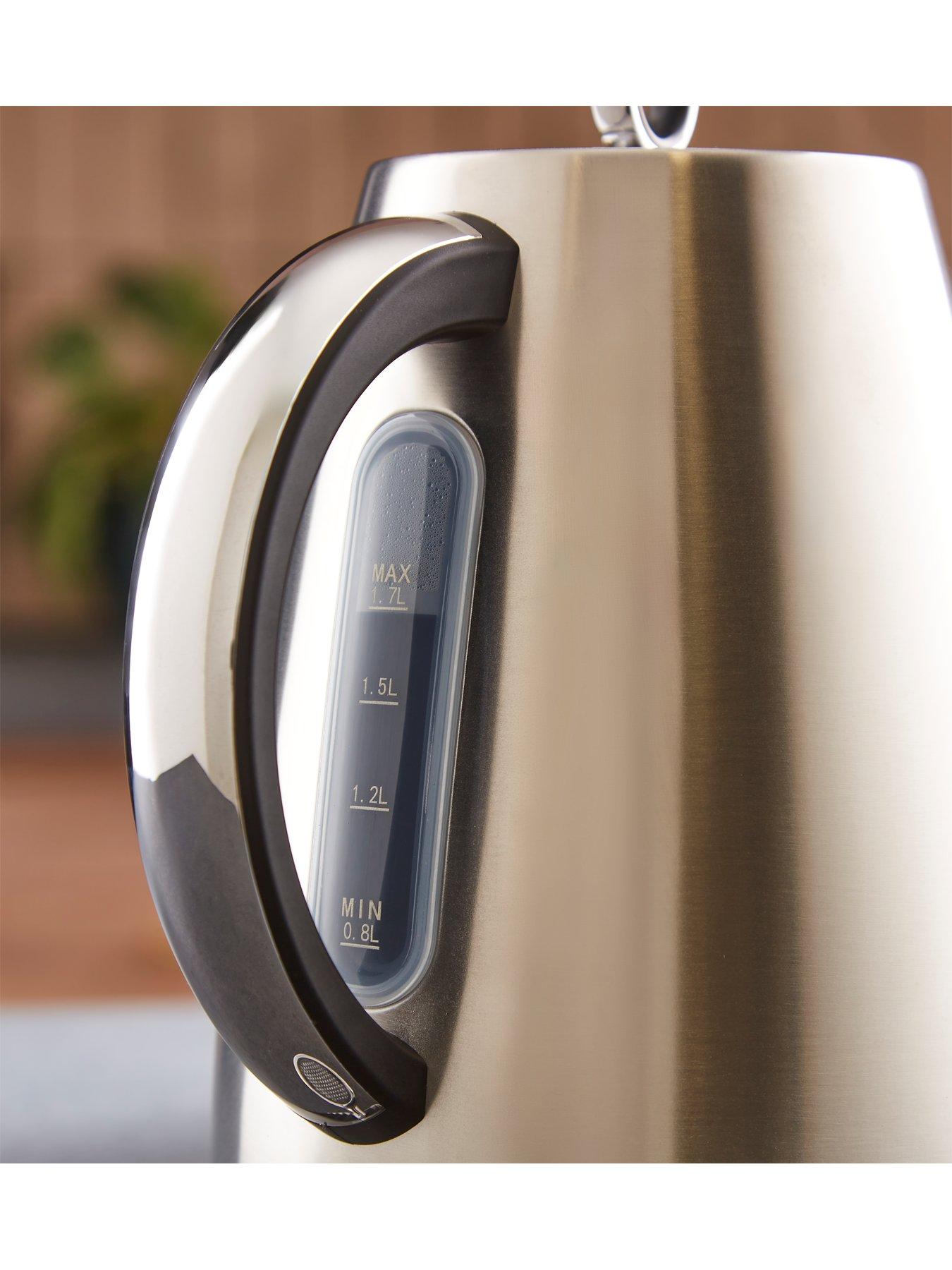Image 4 of 7 of Morphy Richards Mexborough Kettle &amp; Toaster Bundle - SIlver/Black