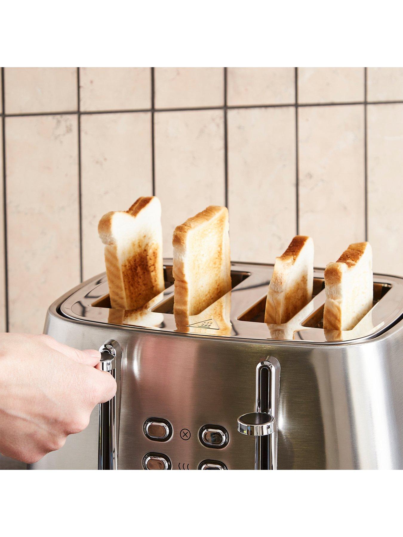 Image 6 of 7 of Morphy Richards Mexborough Kettle &amp; Toaster Bundle - SIlver/Black
