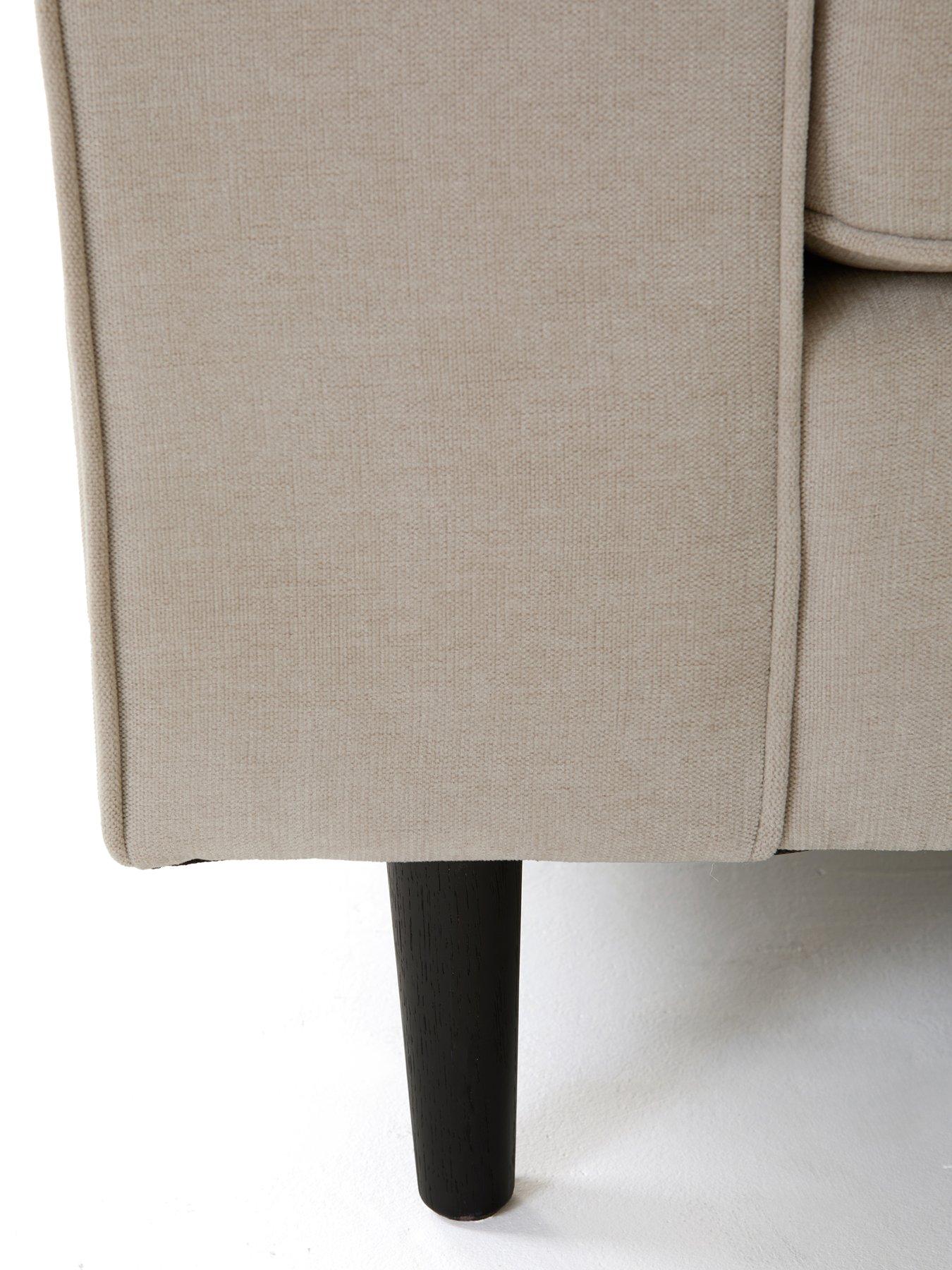Image 5 of 7 of The Very Collection Zena 2 Seater Fabric Sofa - Natural