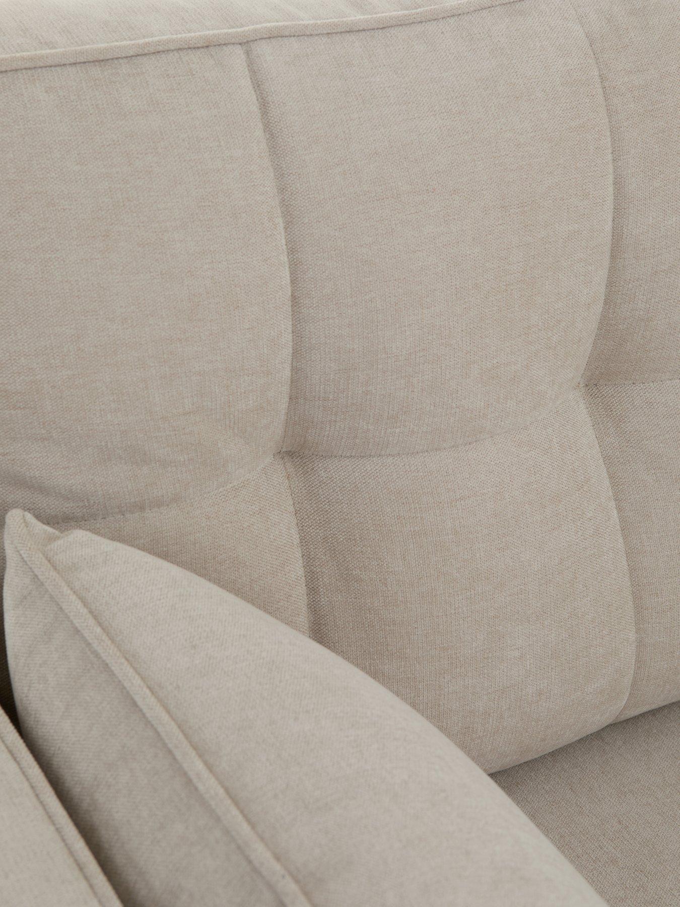 Image 6 of 7 of The Very Collection Zena 2 Seater Fabric Sofa - Natural