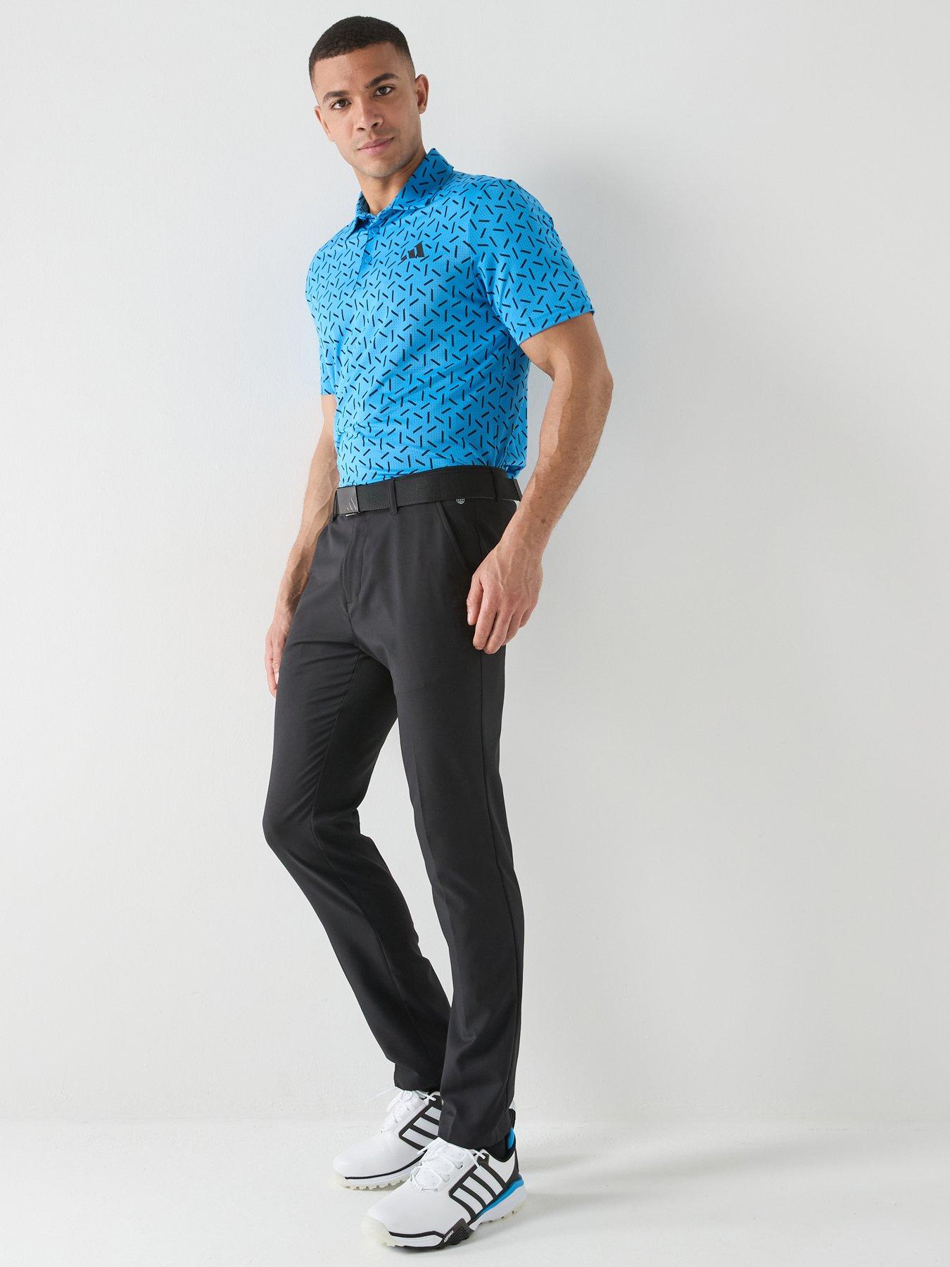 Image 5 of 6 of adidas Mens Golf Ultimate 365 Mesh Climacool Polo - Blue