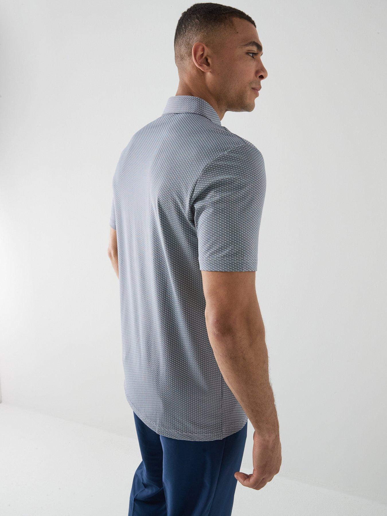 Image 2 of 6 of adidas Mens Golf Performance Polo Shirt - White
