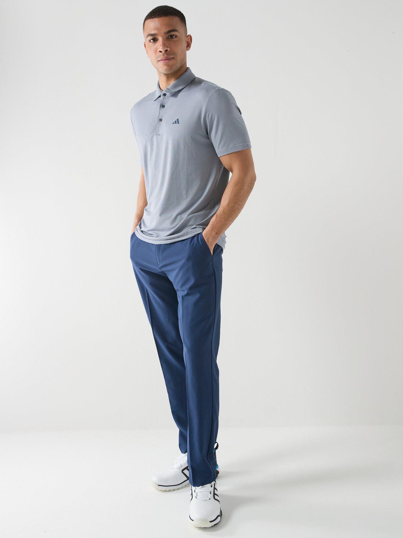 Image 3 of 6 of adidas Mens Golf Performance Polo Shirt - White