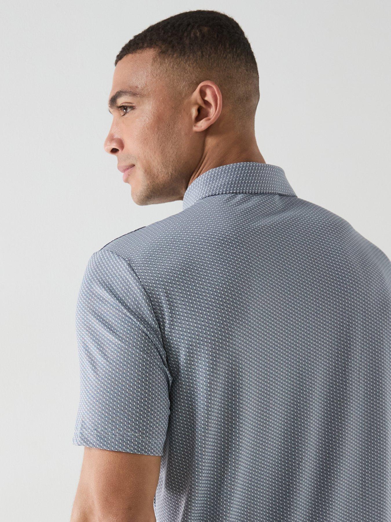 Image 4 of 6 of adidas Mens Golf Performance Polo Shirt - White