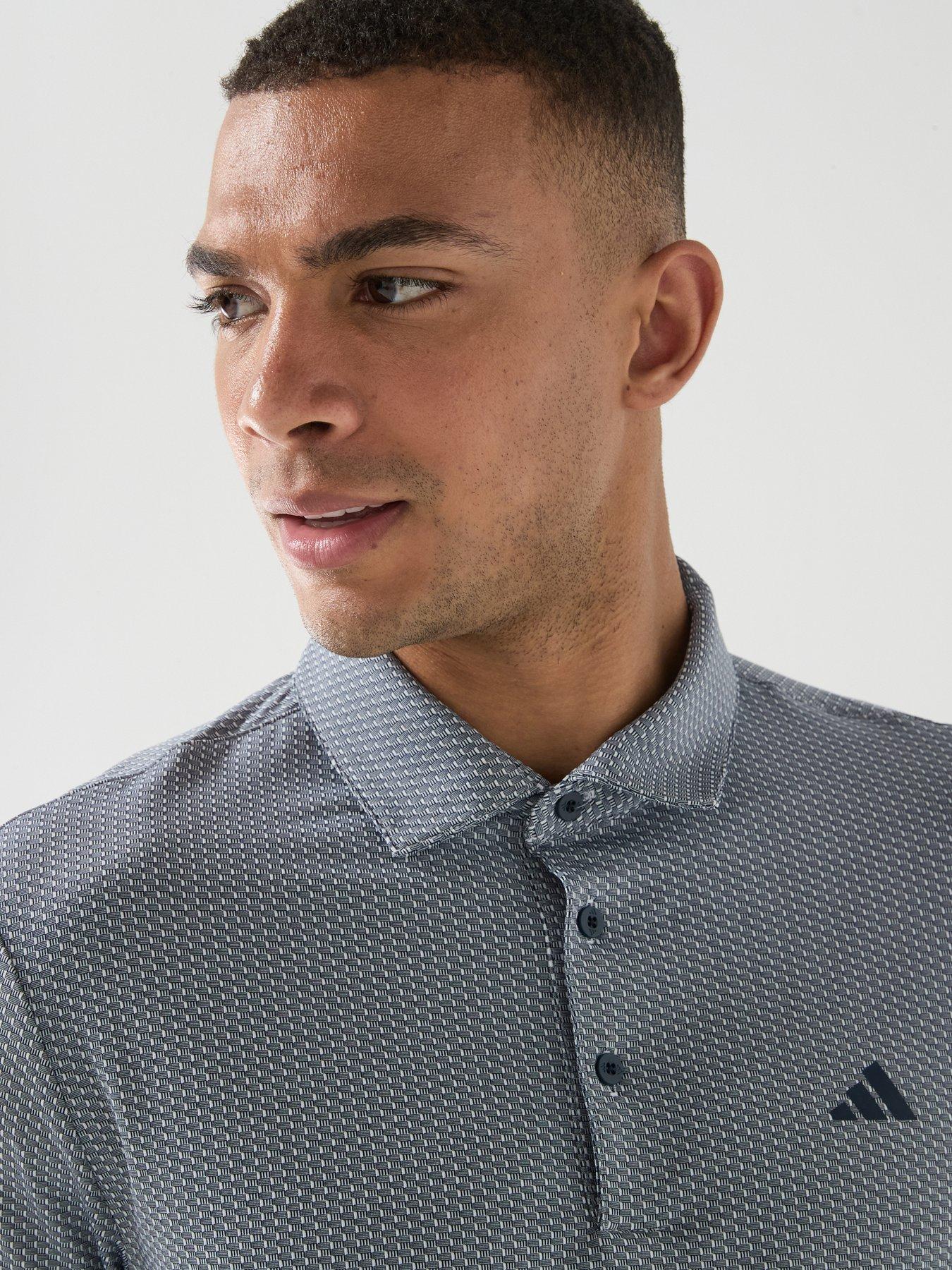 Image 5 of 6 of adidas Mens Golf Performance Polo Shirt - White