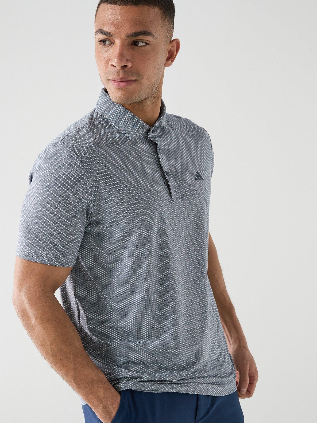Image 6 of 6 of adidas Mens Golf Performance Polo Shirt - White