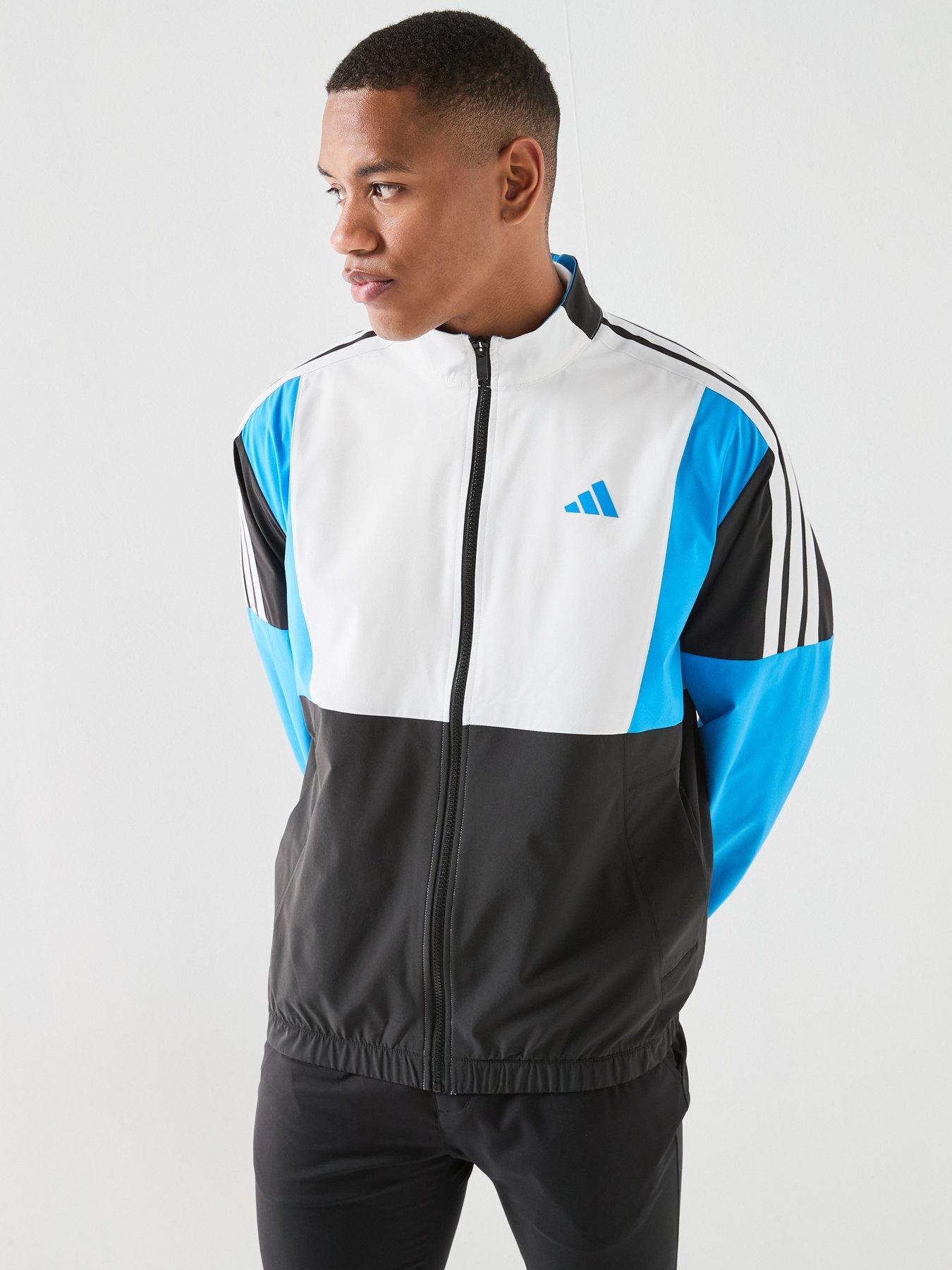 adidas: Mens Golf Beyond Full Zip Jacket - Black
