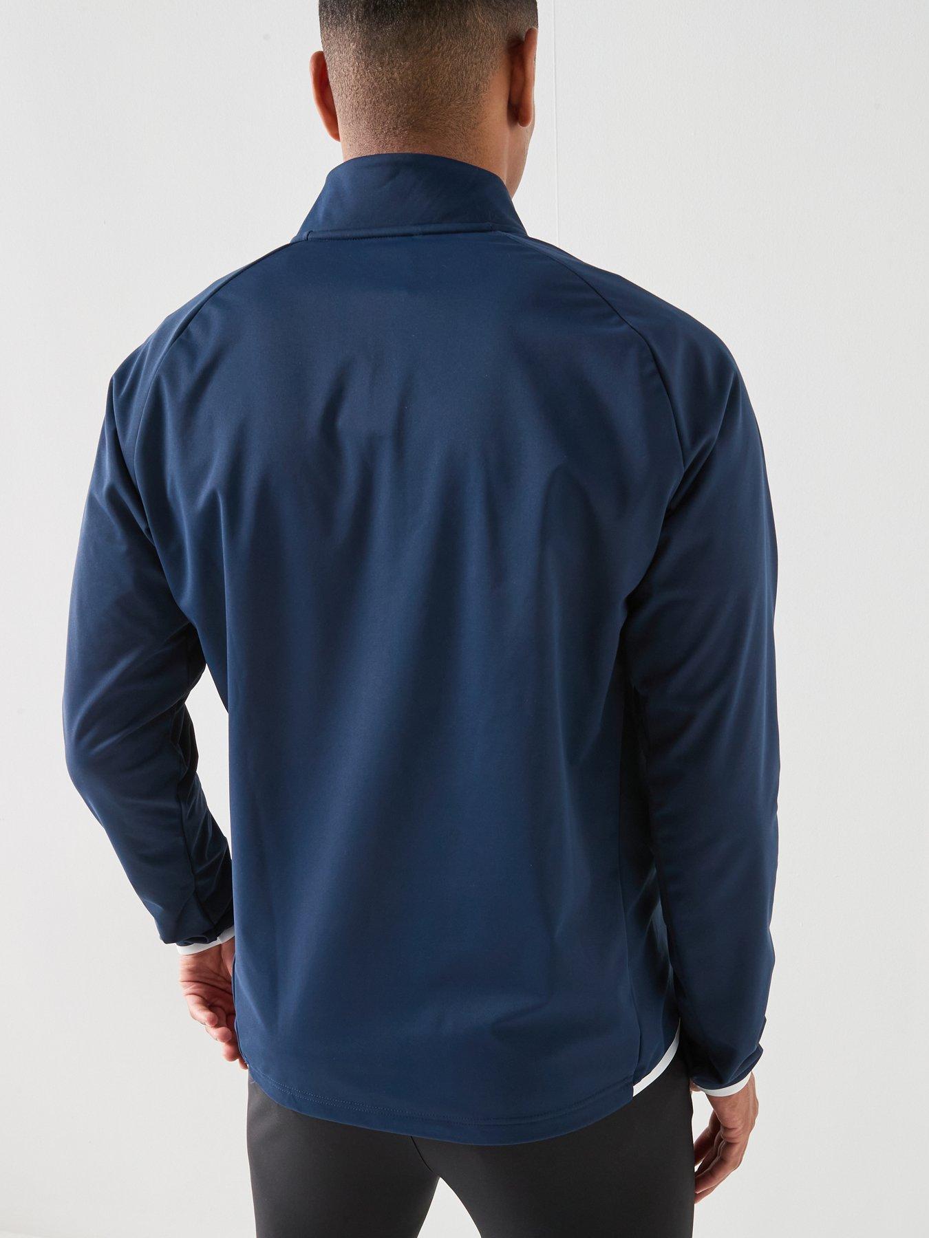 Image 2 of 6 of adidas Mens Golf Ultimate 365 Water Repellent Quarter Zip - Navy