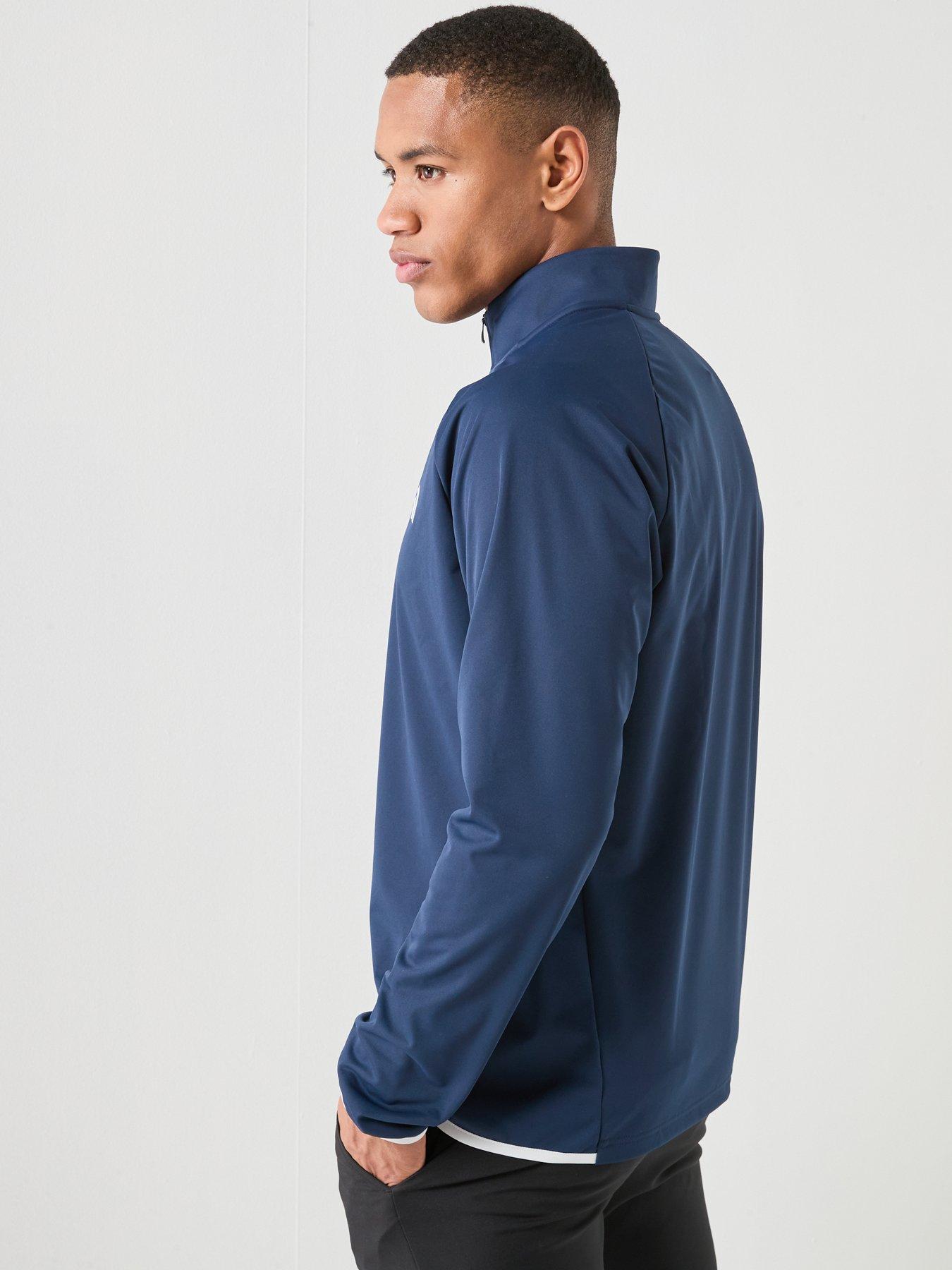 Image 5 of 6 of adidas Mens Golf Ultimate 365 Water Repellent Quarter Zip - Navy