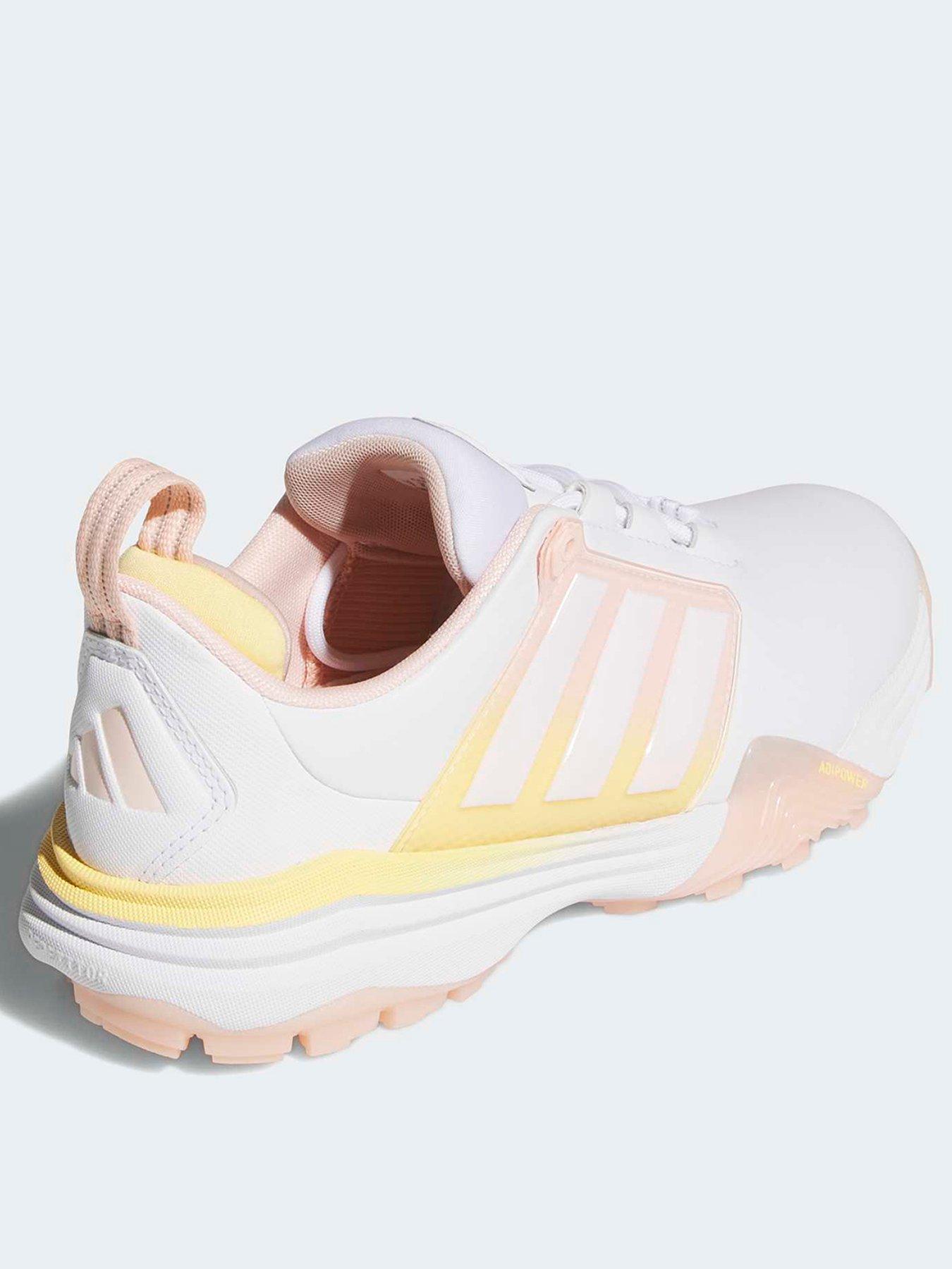 Image 3 of 7 of adidas Womens Golf Adipower 26 Sl Shoes - White