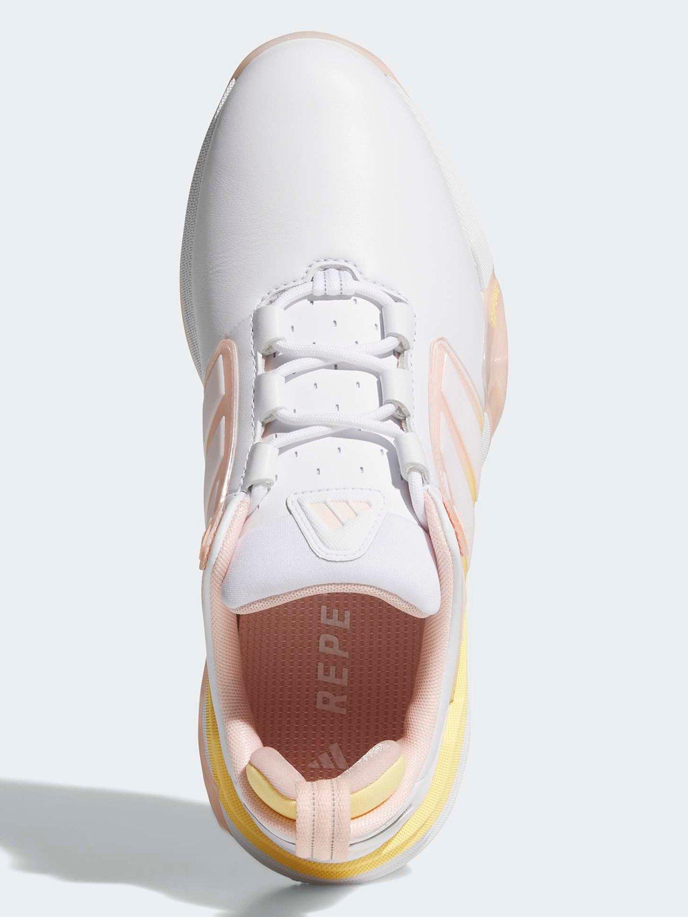 Image 4 of 7 of adidas Womens Golf Adipower 26 Sl Shoes - White