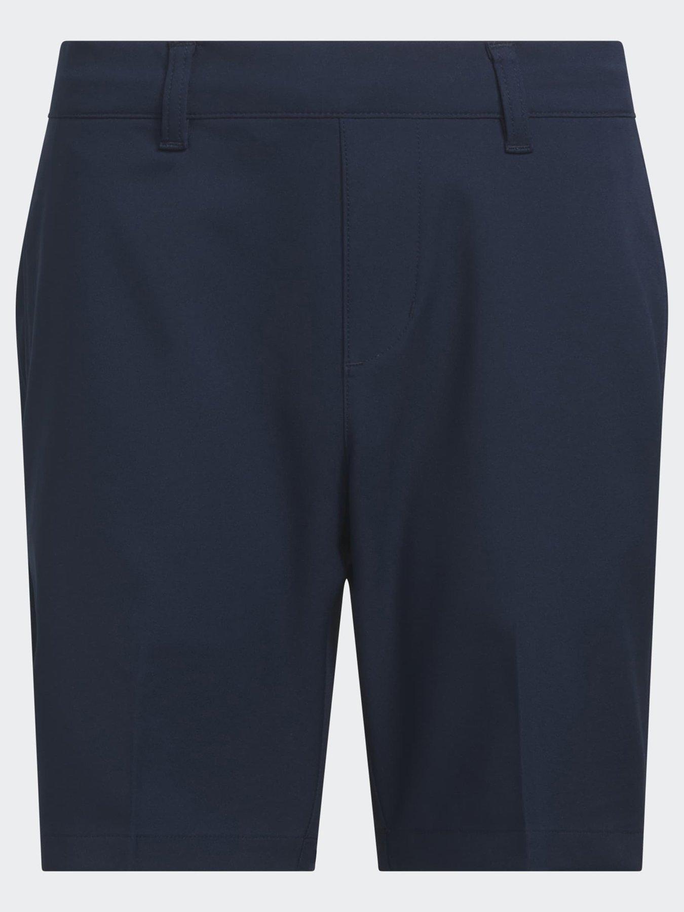 adidas Boys Golf Ultimate 365 Adjustable Shorts, Navy, Size 9-10 Years