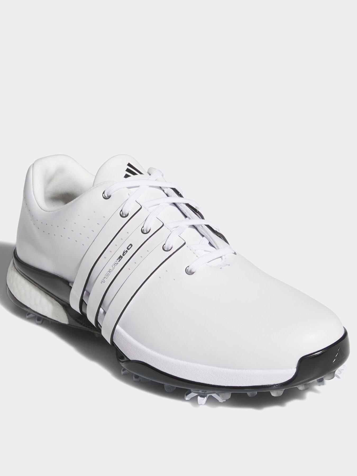 Image 2 of 7 of adidas Mens Golf Tour 360 24 Shoes - White