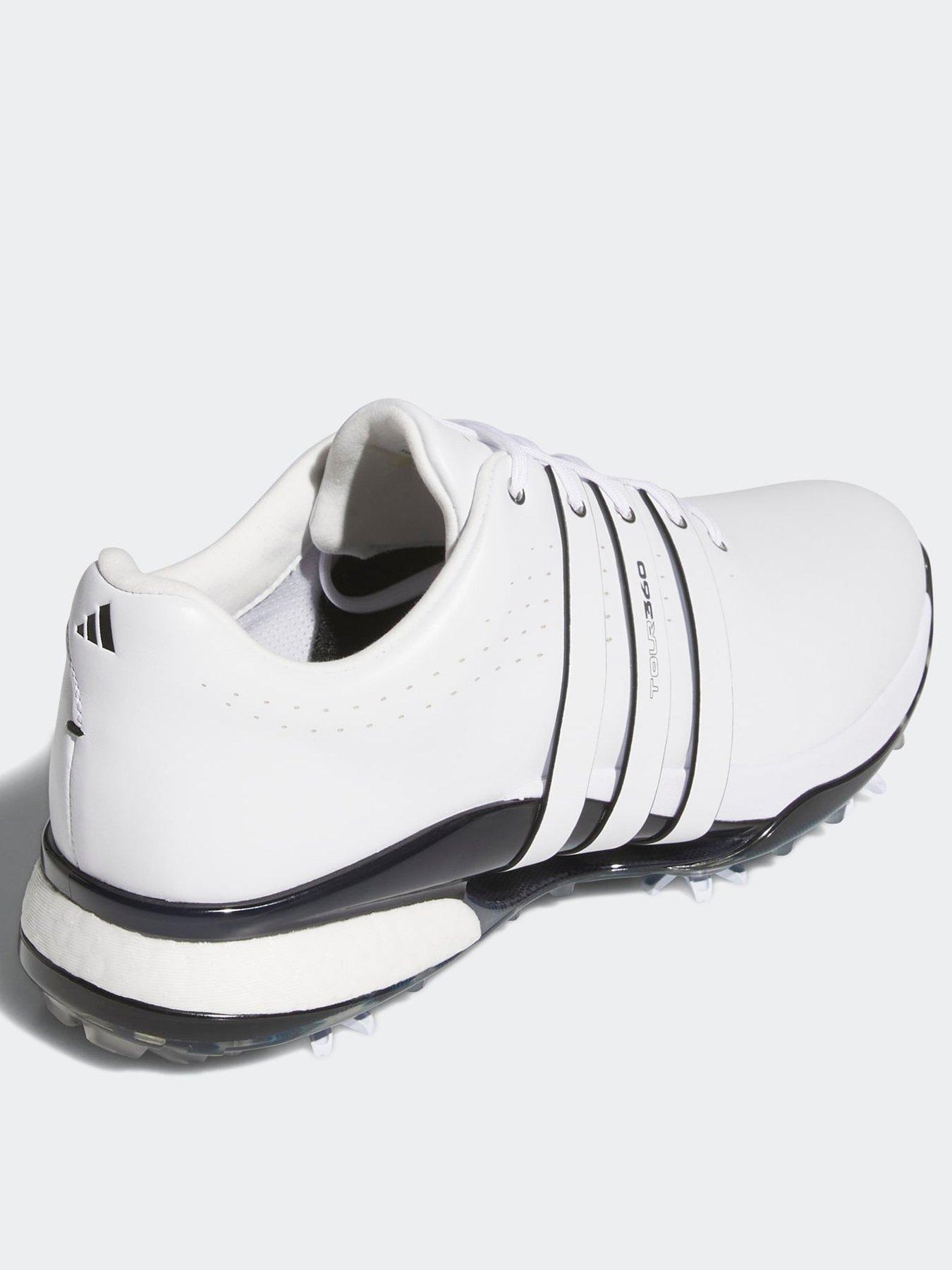 Image 3 of 7 of adidas Mens Golf Tour 360 24 Shoes - White