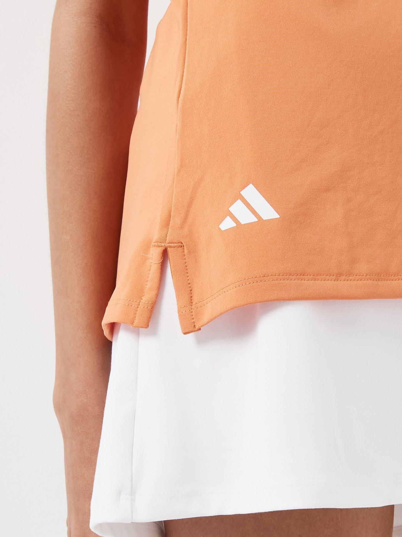 Image 4 of 6 of adidas Womens Golf Ultimate 365 Polo Shirt - Orange