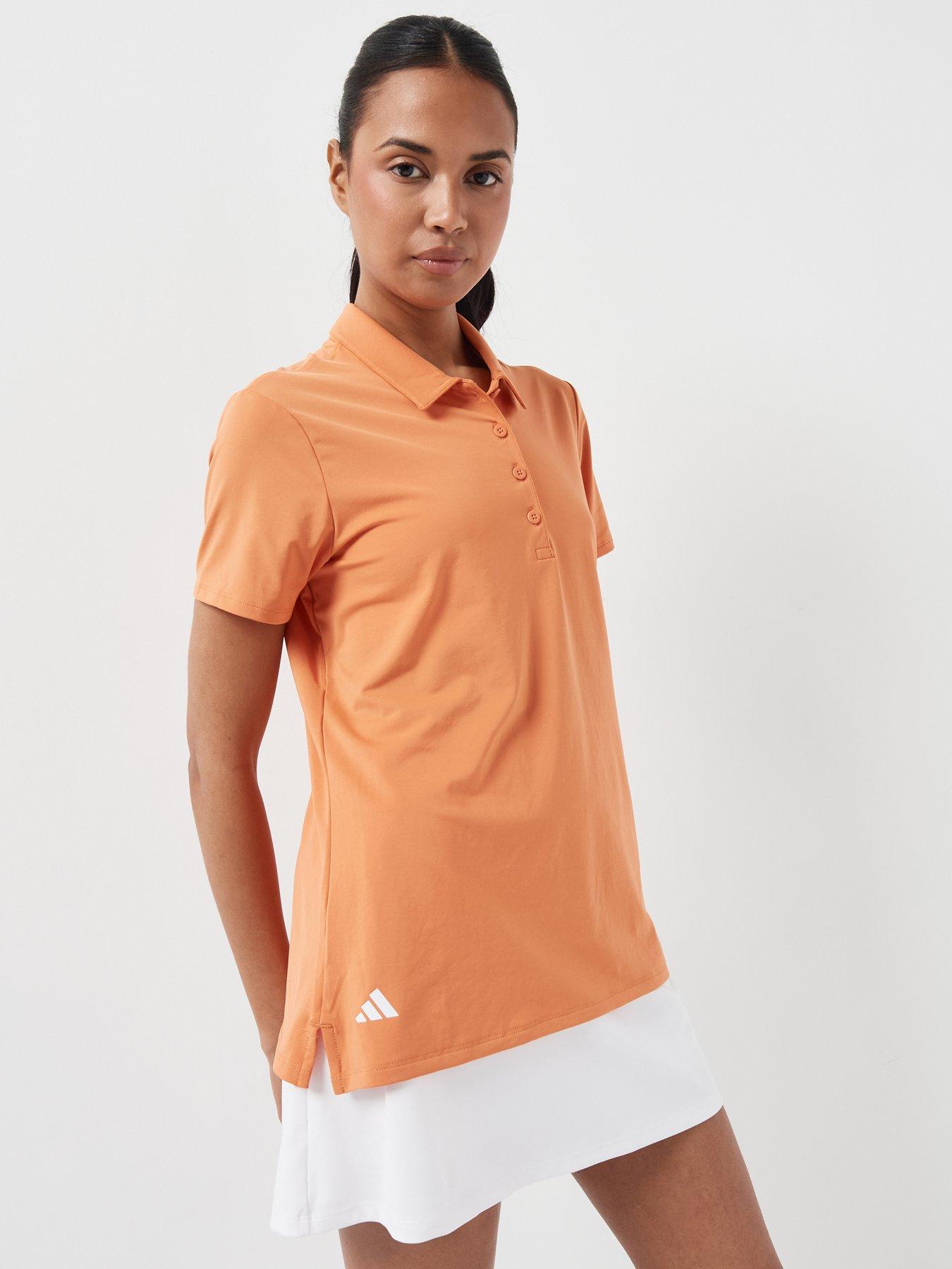 Image 5 of 6 of adidas Womens Golf Ultimate 365 Polo Shirt - Orange