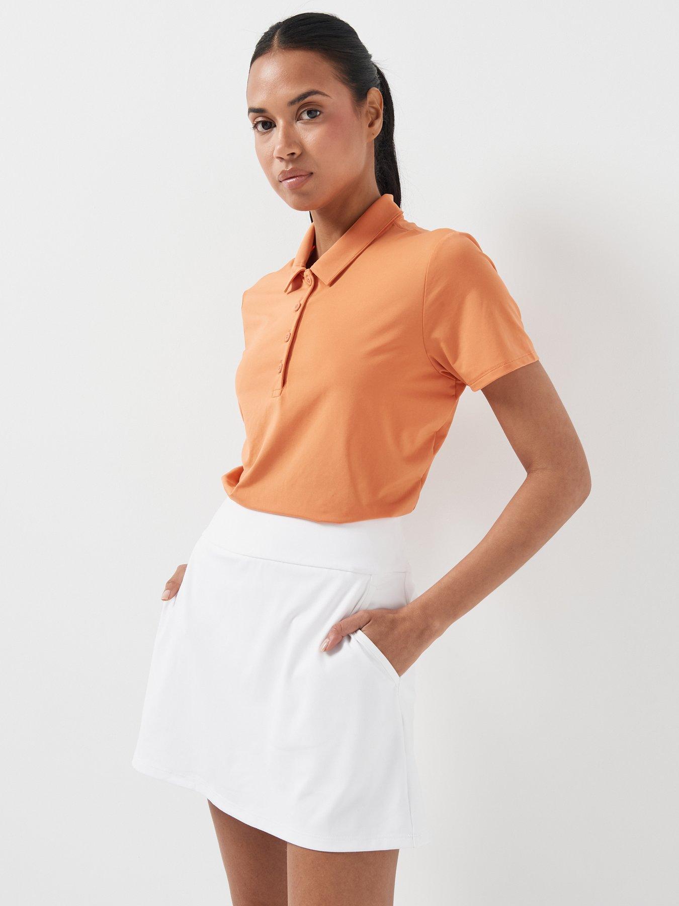 Image 6 of 6 of adidas Womens Golf Ultimate 365 Polo Shirt - Orange