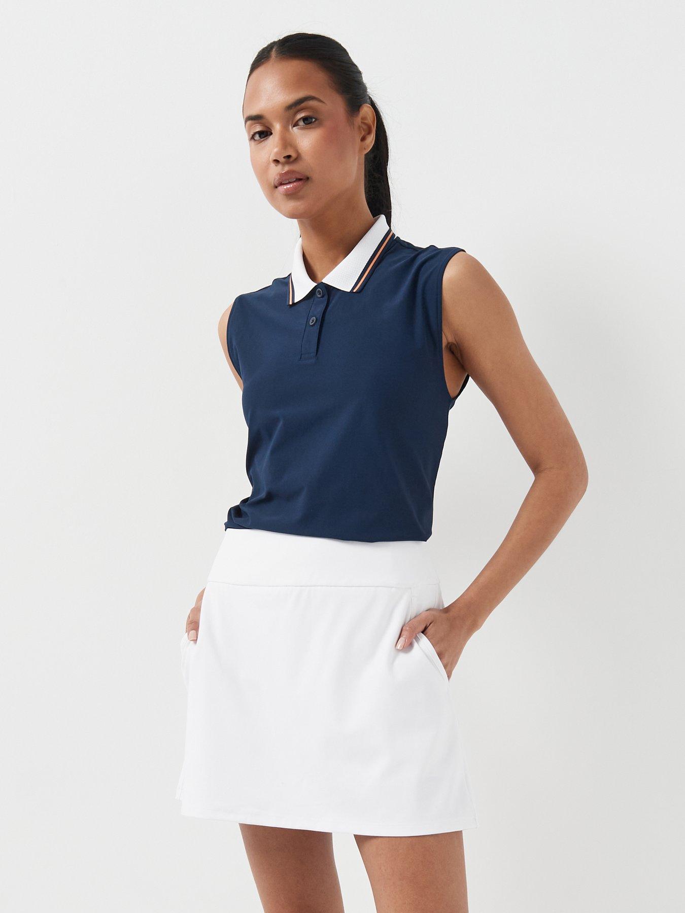 Adidas Womens Golf Beyond Polo Shirt - Navy